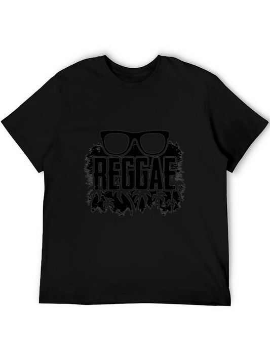 Reggae Sunglasses Graphic Tee - Cool Summer Vibes