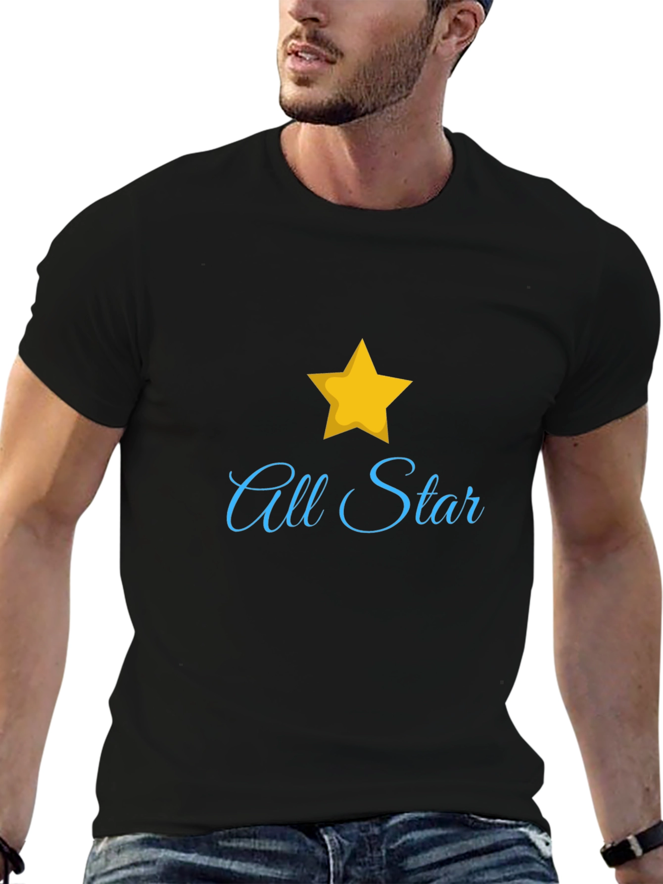 All Star Graphic Tee - Soft Cotton Blend