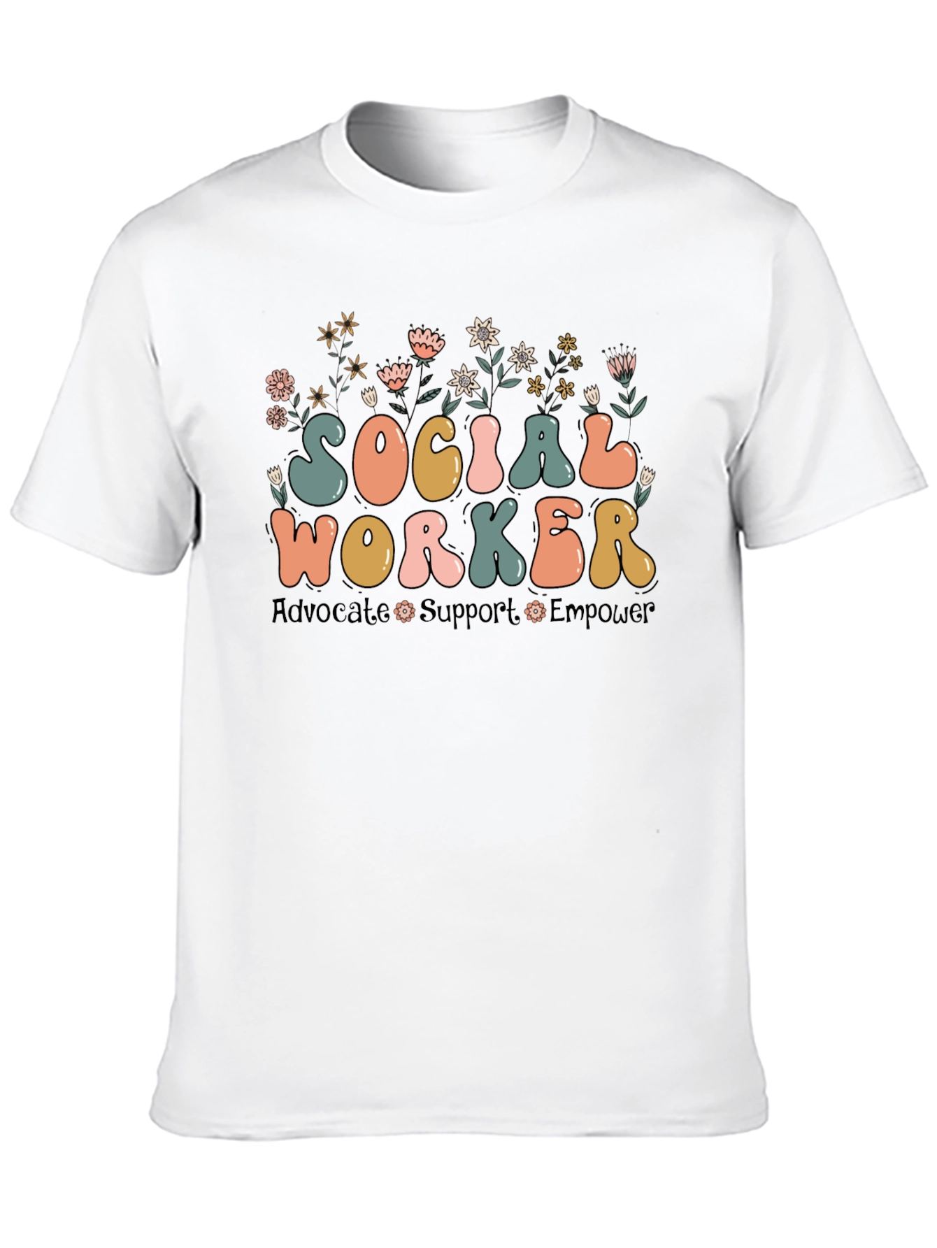 Social Worker Advocate Empower T-Shirt