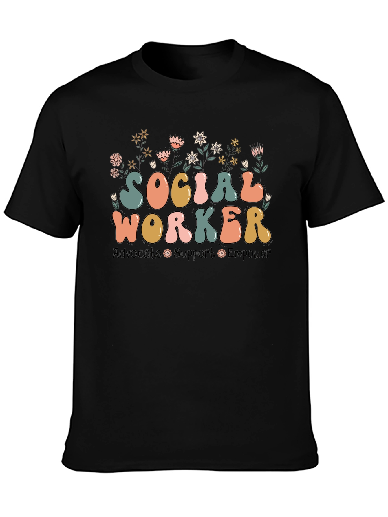 Social Worker Advocate Empower T-Shirt