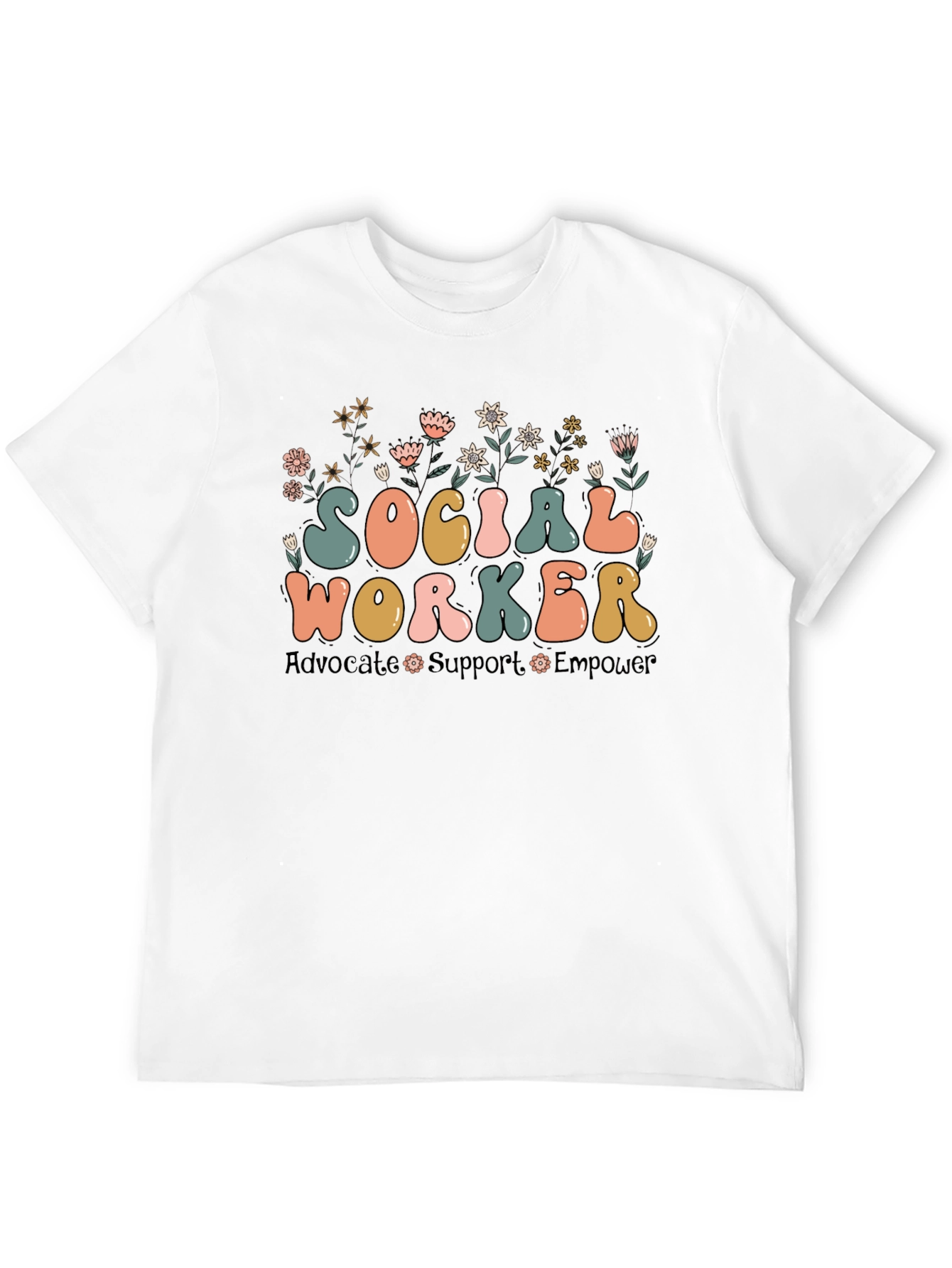 Social Worker Advocate Empower T-Shirt