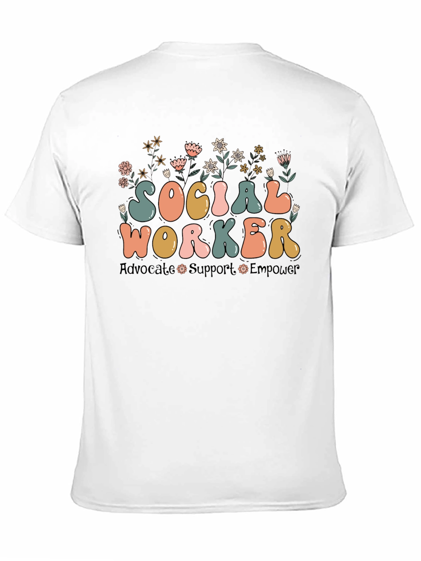 Social Worker Advocate Empower T-Shirt