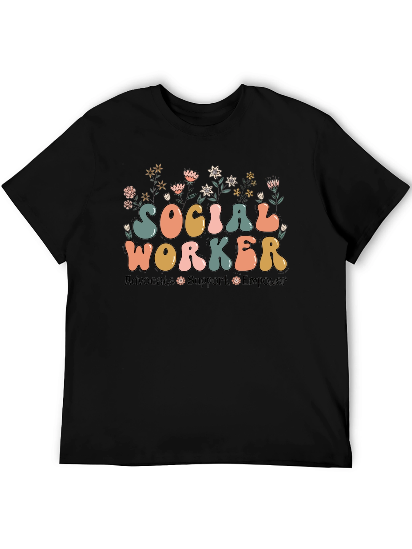 Social Worker Advocate Empower T-Shirt