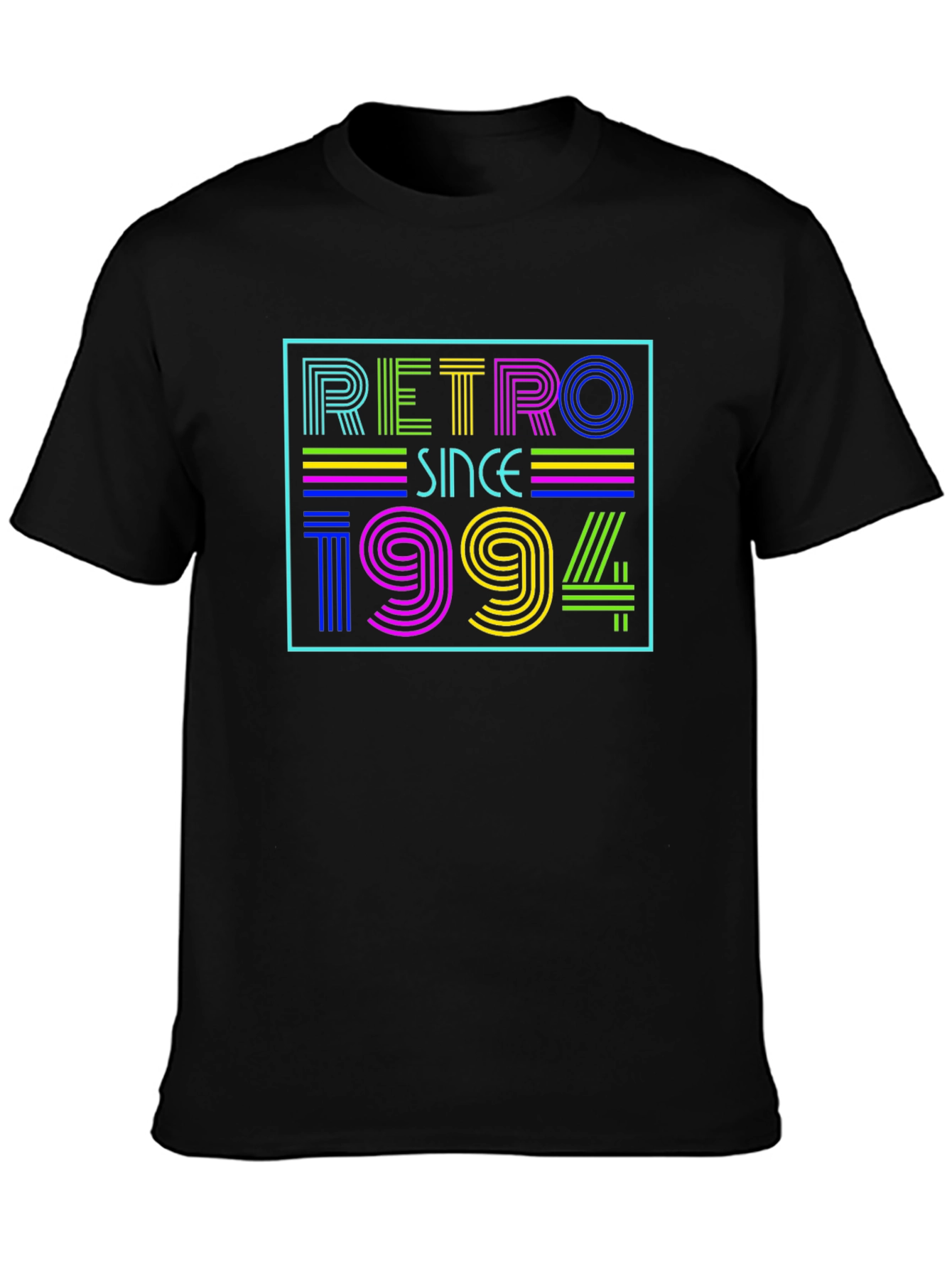 Retro Since 1994 Black T-Shirt