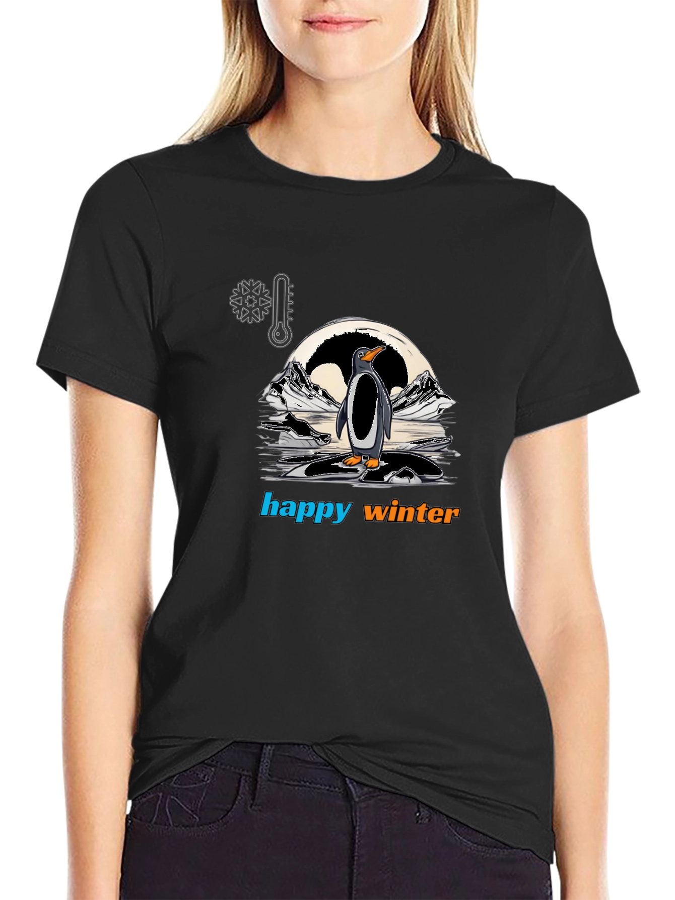 Penguin Winter T-Shirt
