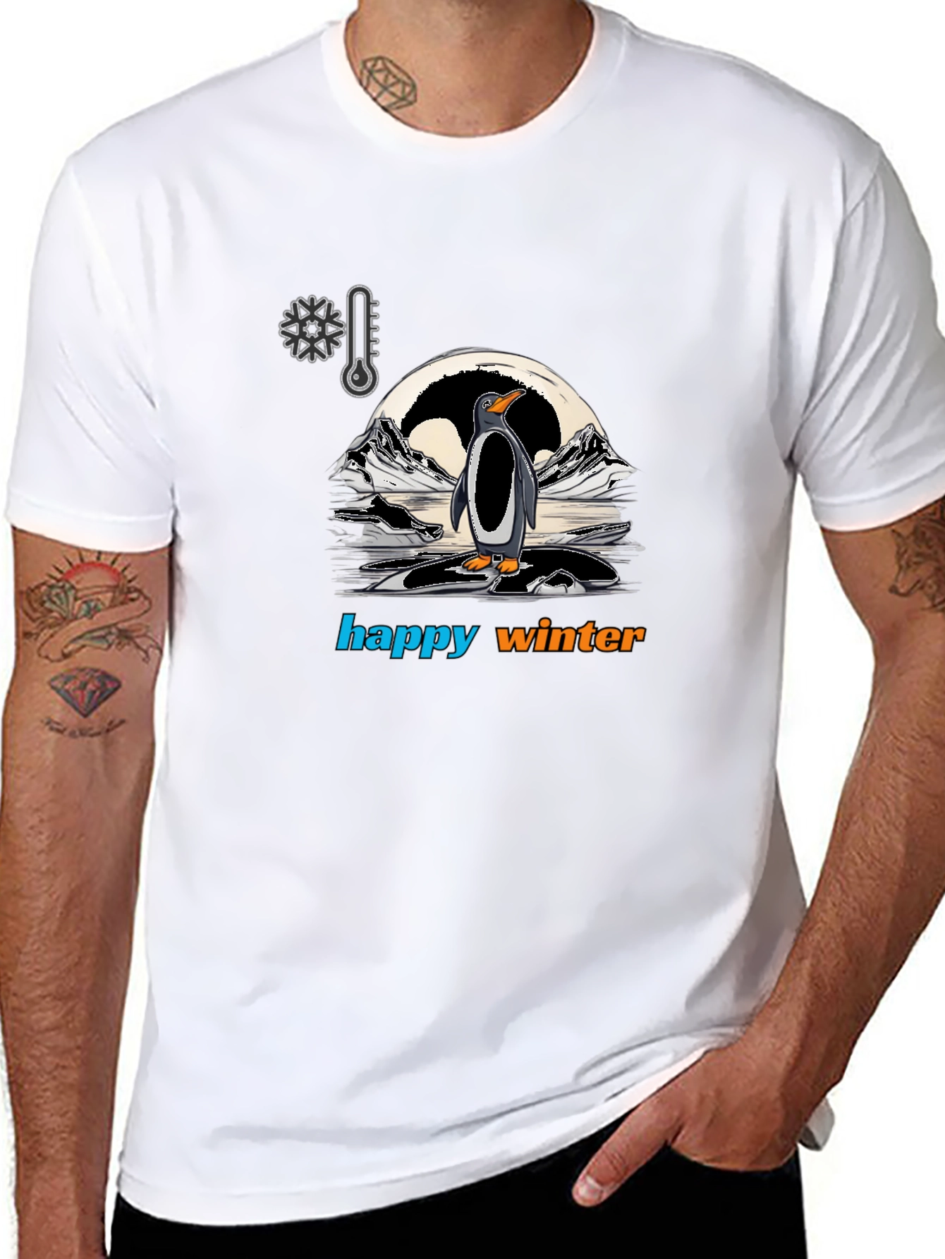 Penguin Winter T-Shirt