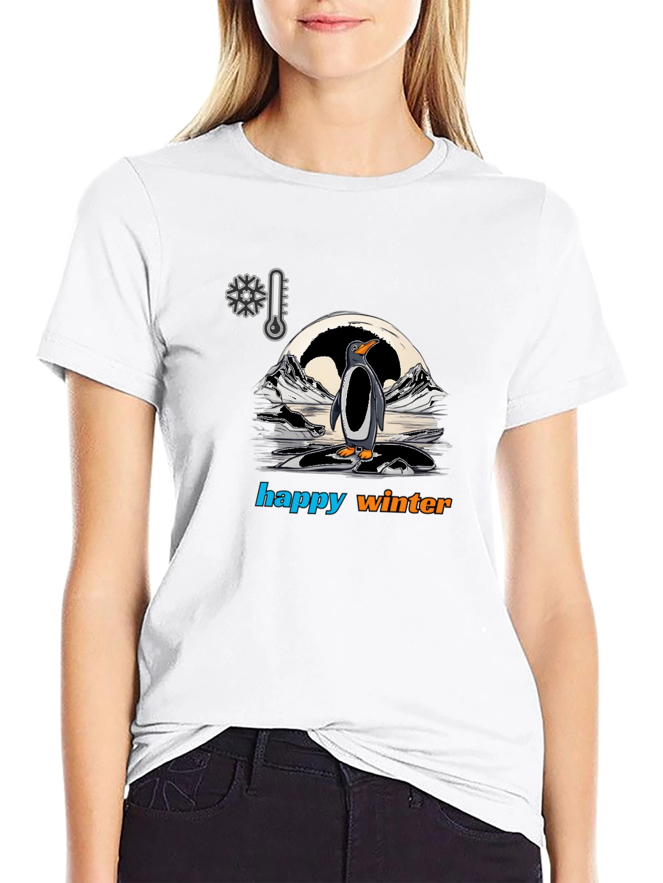 Penguin Winter T-Shirt