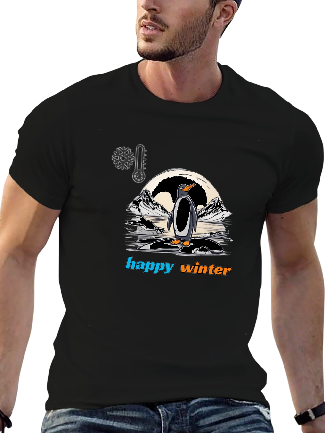 Penguin Winter T-Shirt