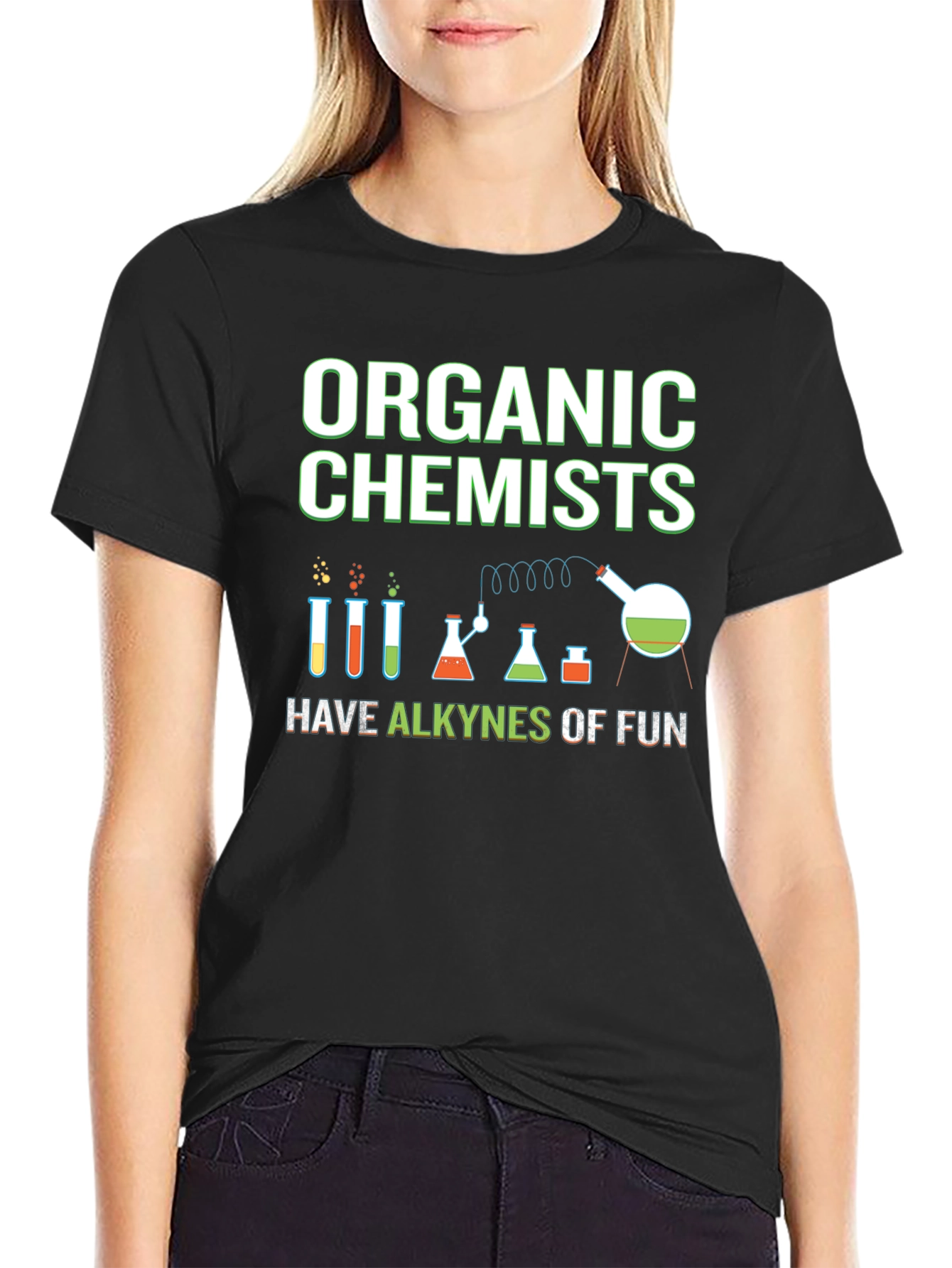 Organic Chemists T-Shirt - Alkynes of Fun!