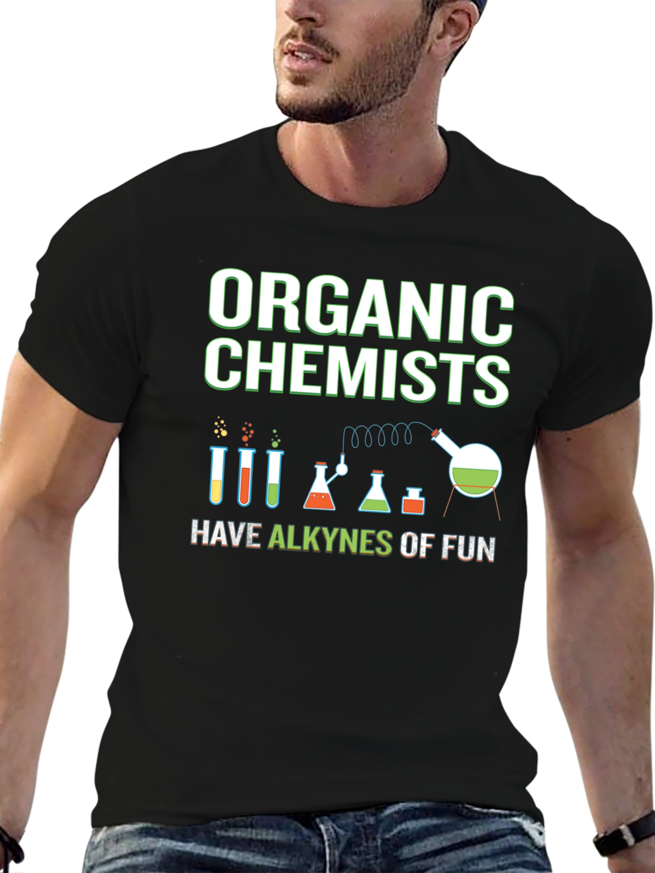 Organic Chemists T-Shirt - Alkynes of Fun!
