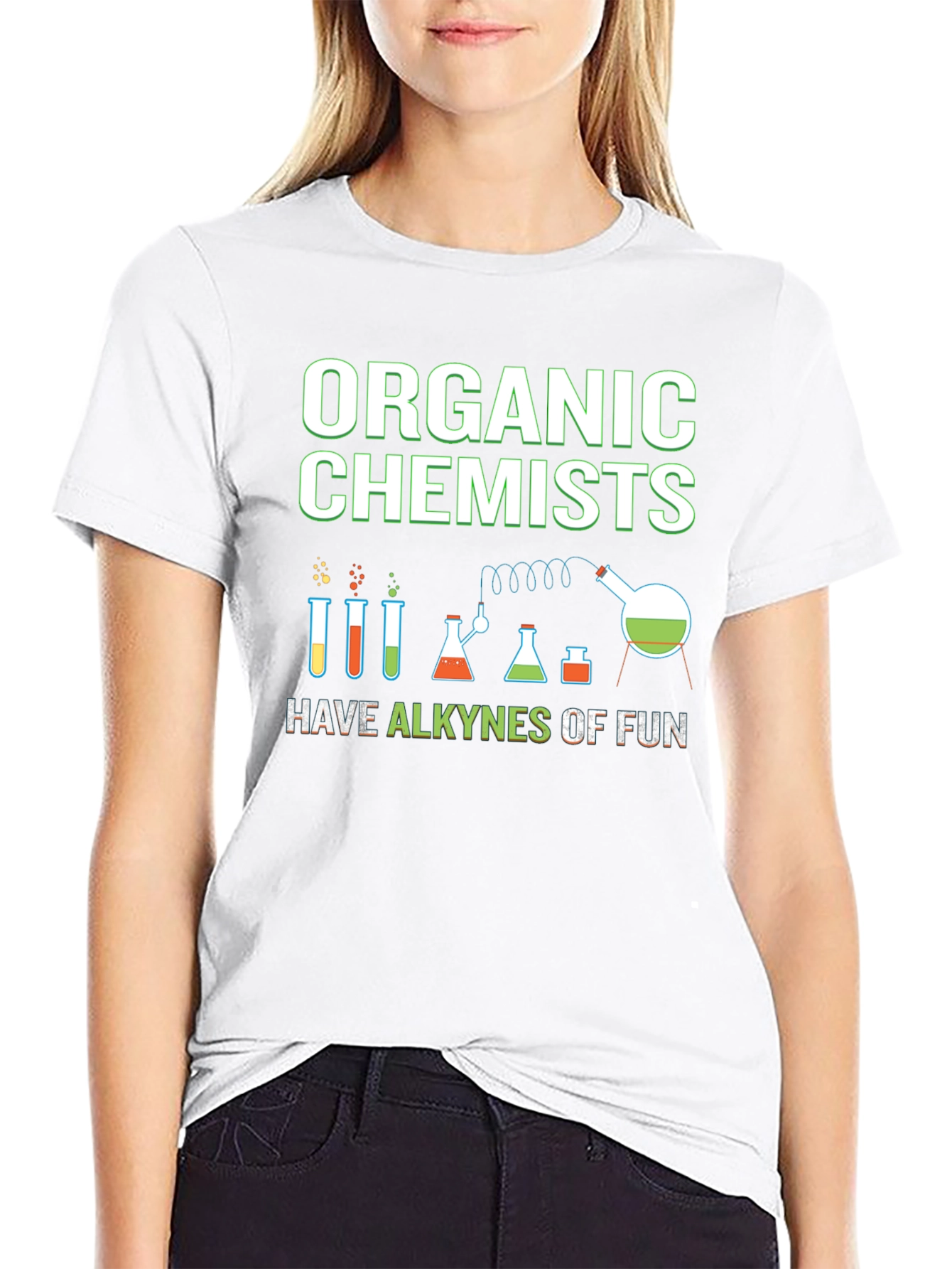 Organic Chemists T-Shirt - Alkynes of Fun!
