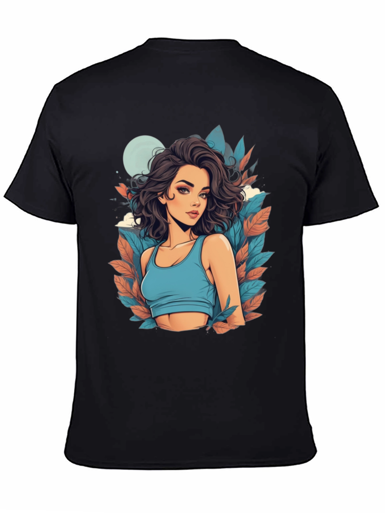 Woman Graphic Tee - Stylish Design