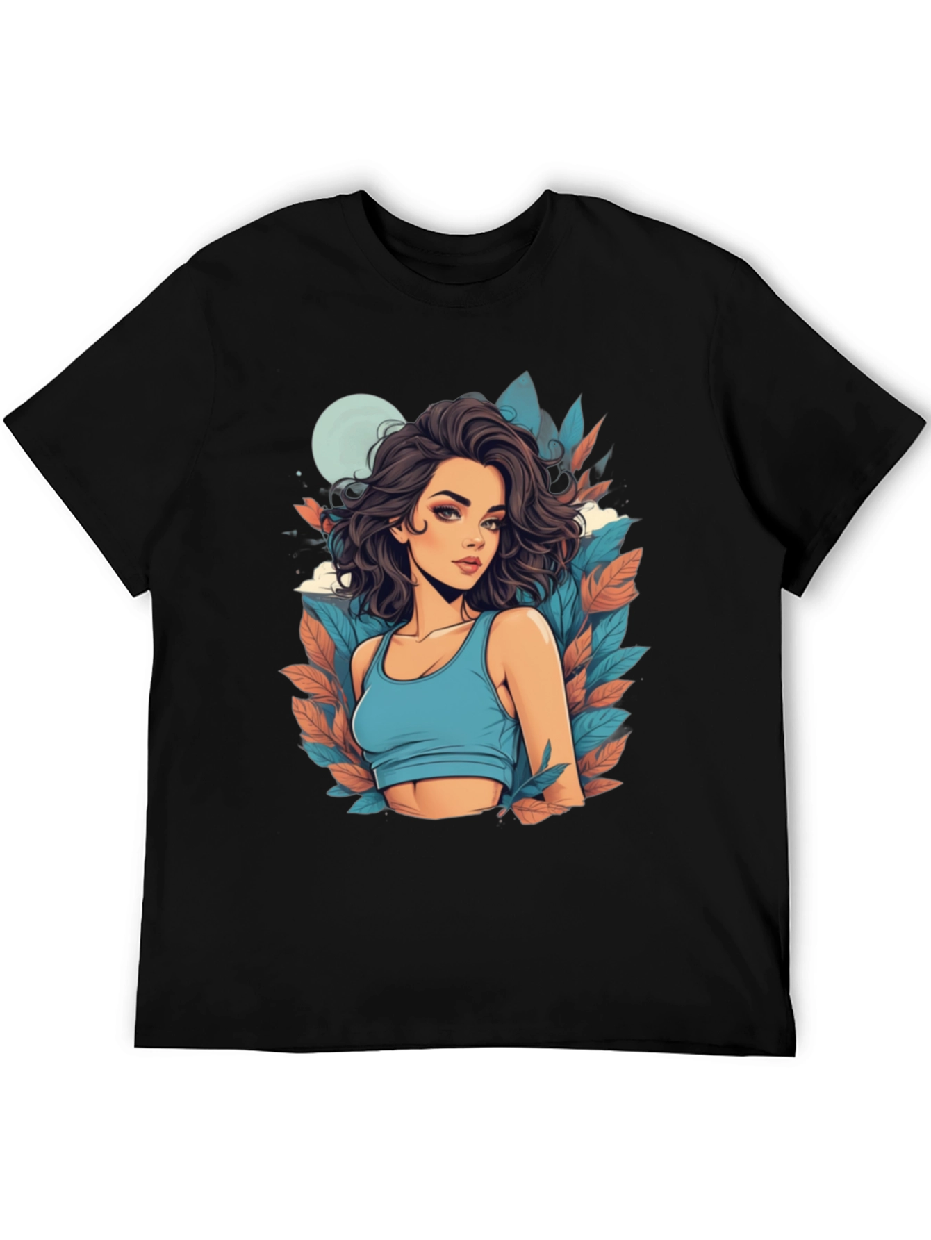 Woman Graphic Tee - Stylish Design