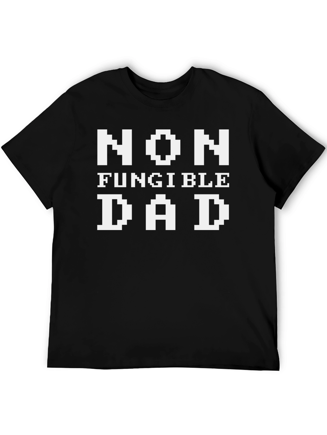 Non Fungible Dad Black T-Shirt