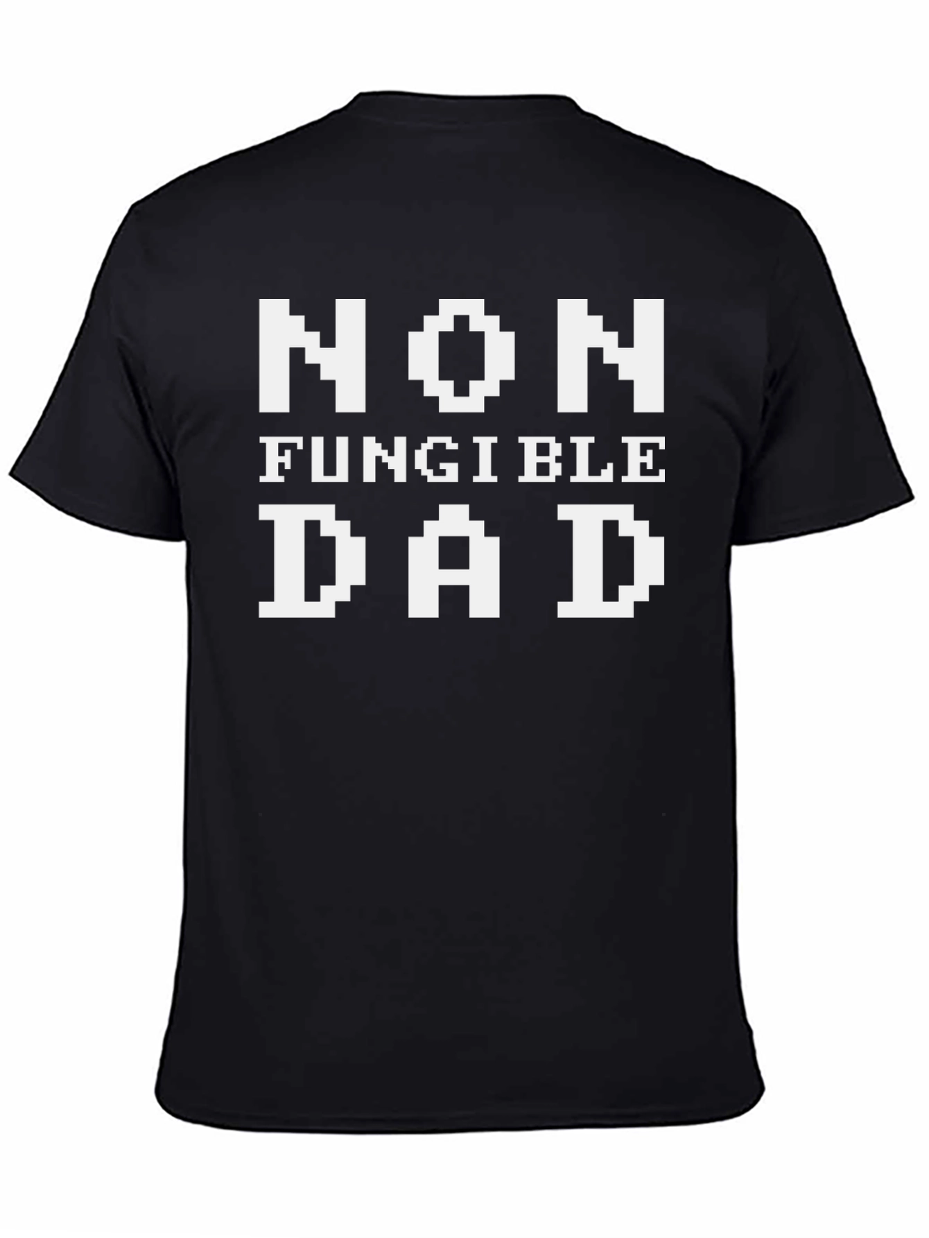 Non Fungible Dad Black T-Shirt