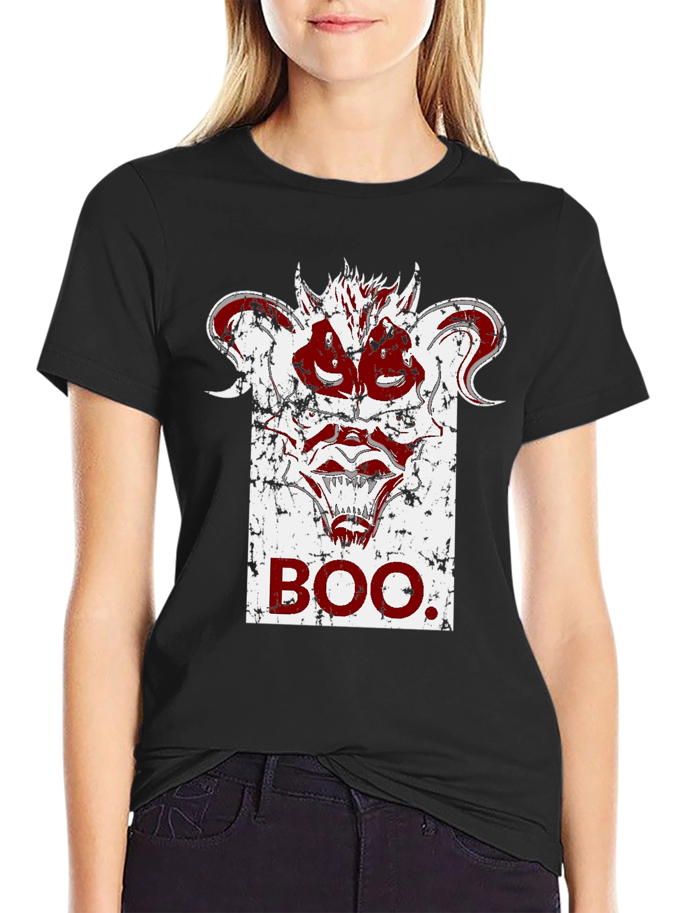 Boo Monster Graphic Tee - Halloween