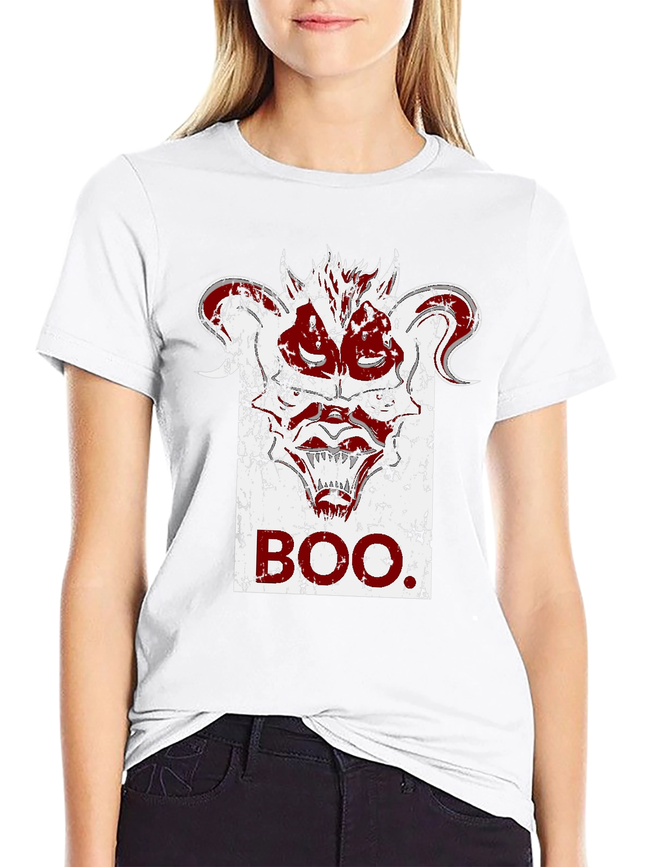 Boo Monster Graphic Tee - Halloween