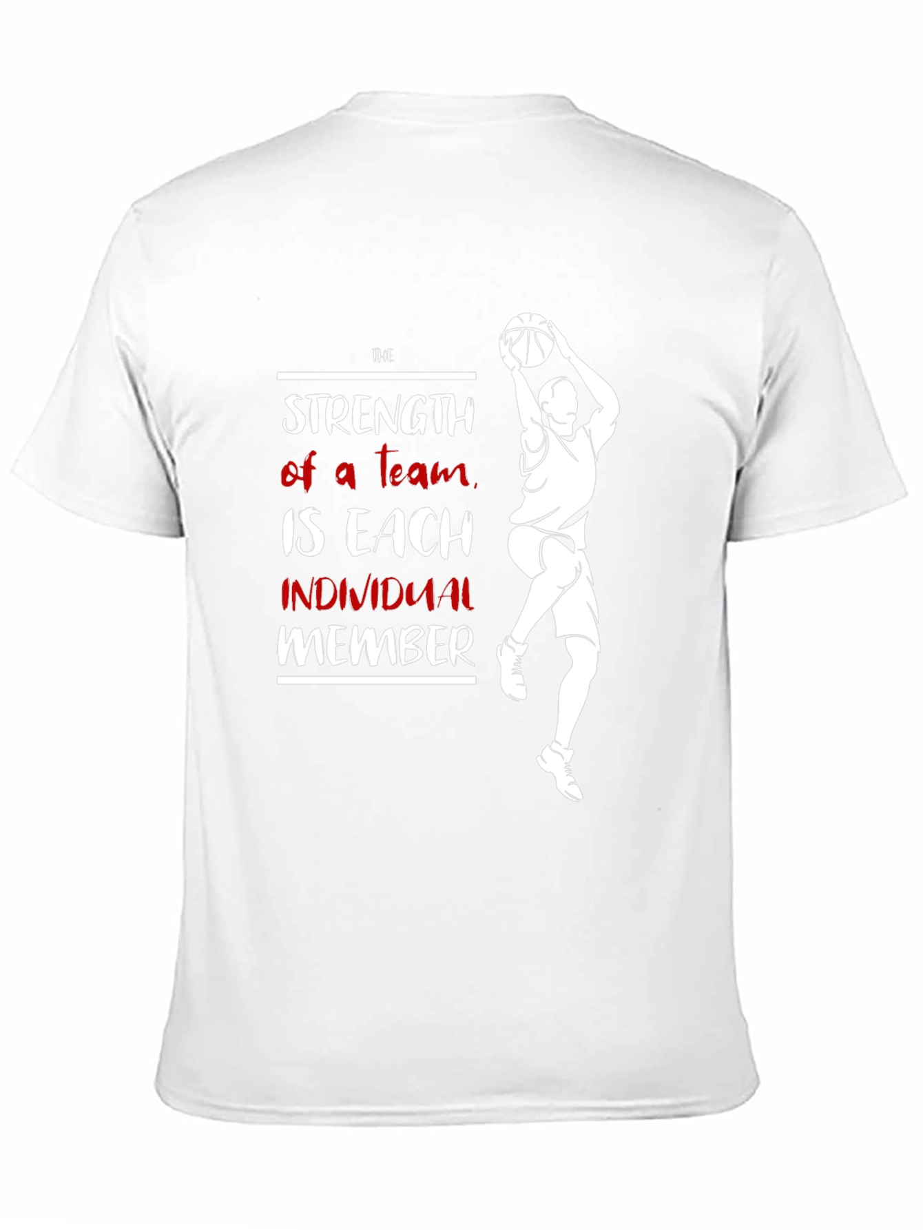 Strength of a Team Basketball Graphic Tee