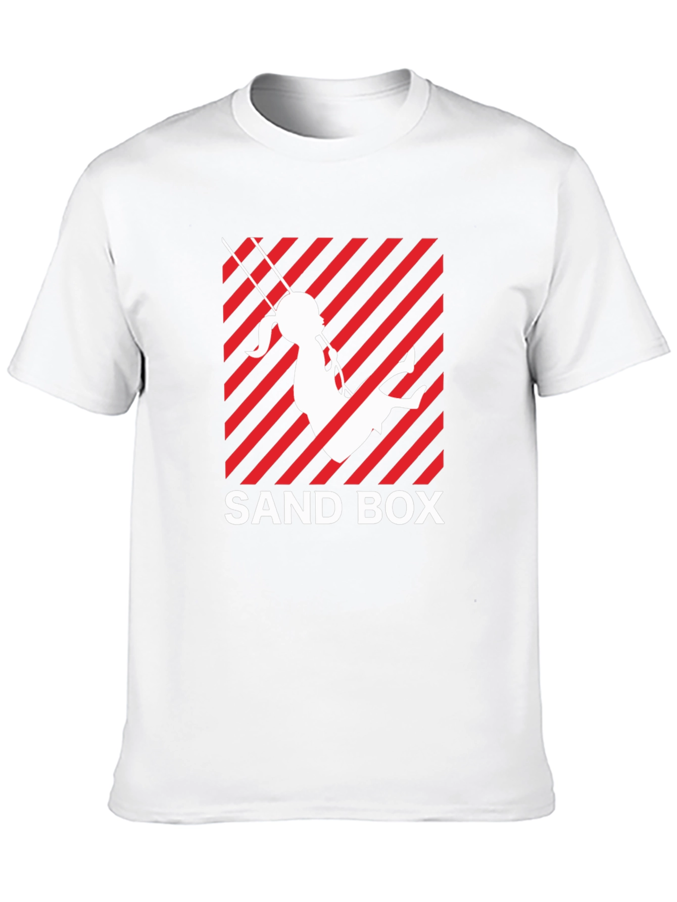 Sand Box Swing Graphic Tee - Black Unisex Shirt