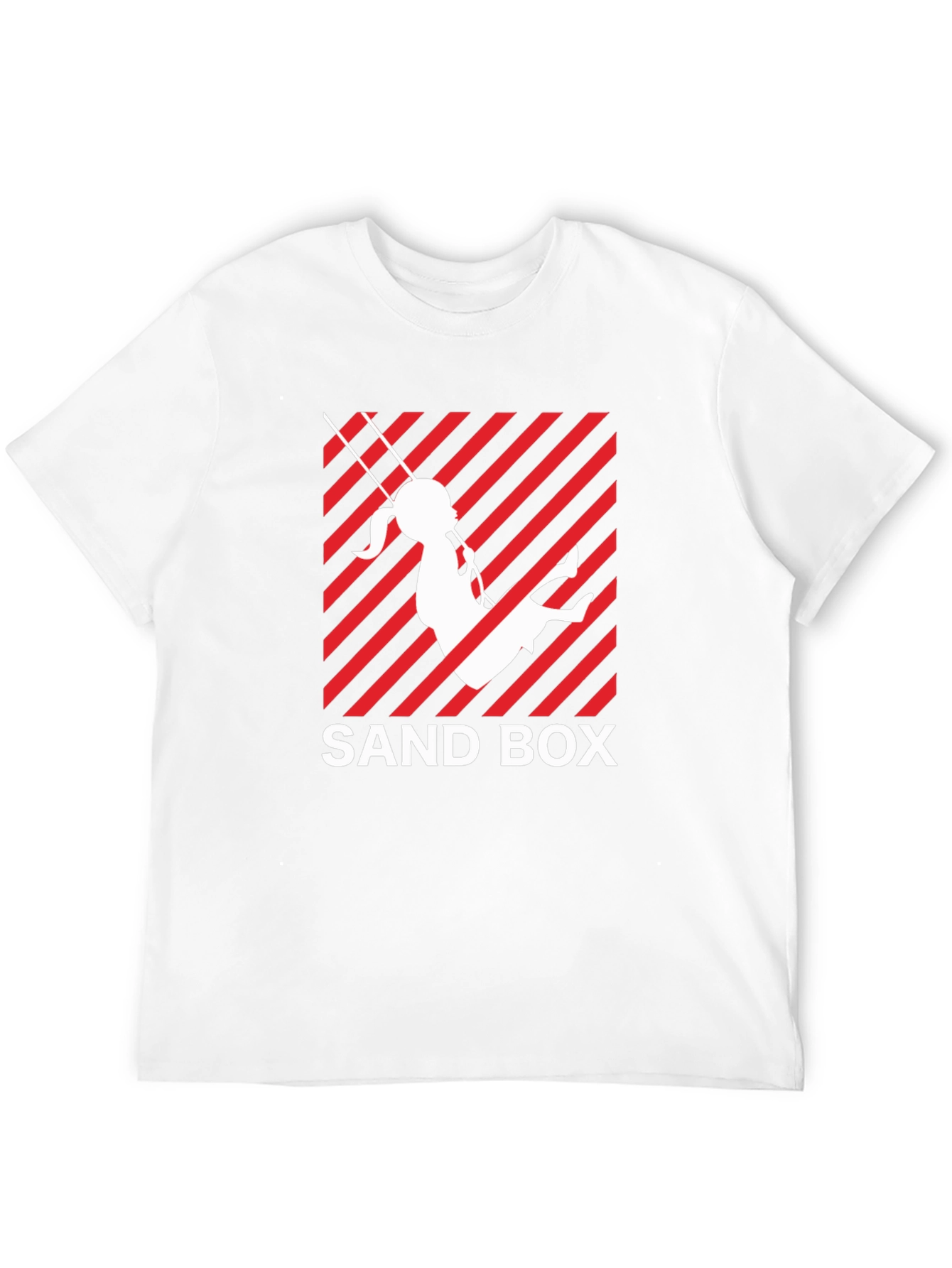 Sand Box Swing Graphic Tee - Black Unisex Shirt