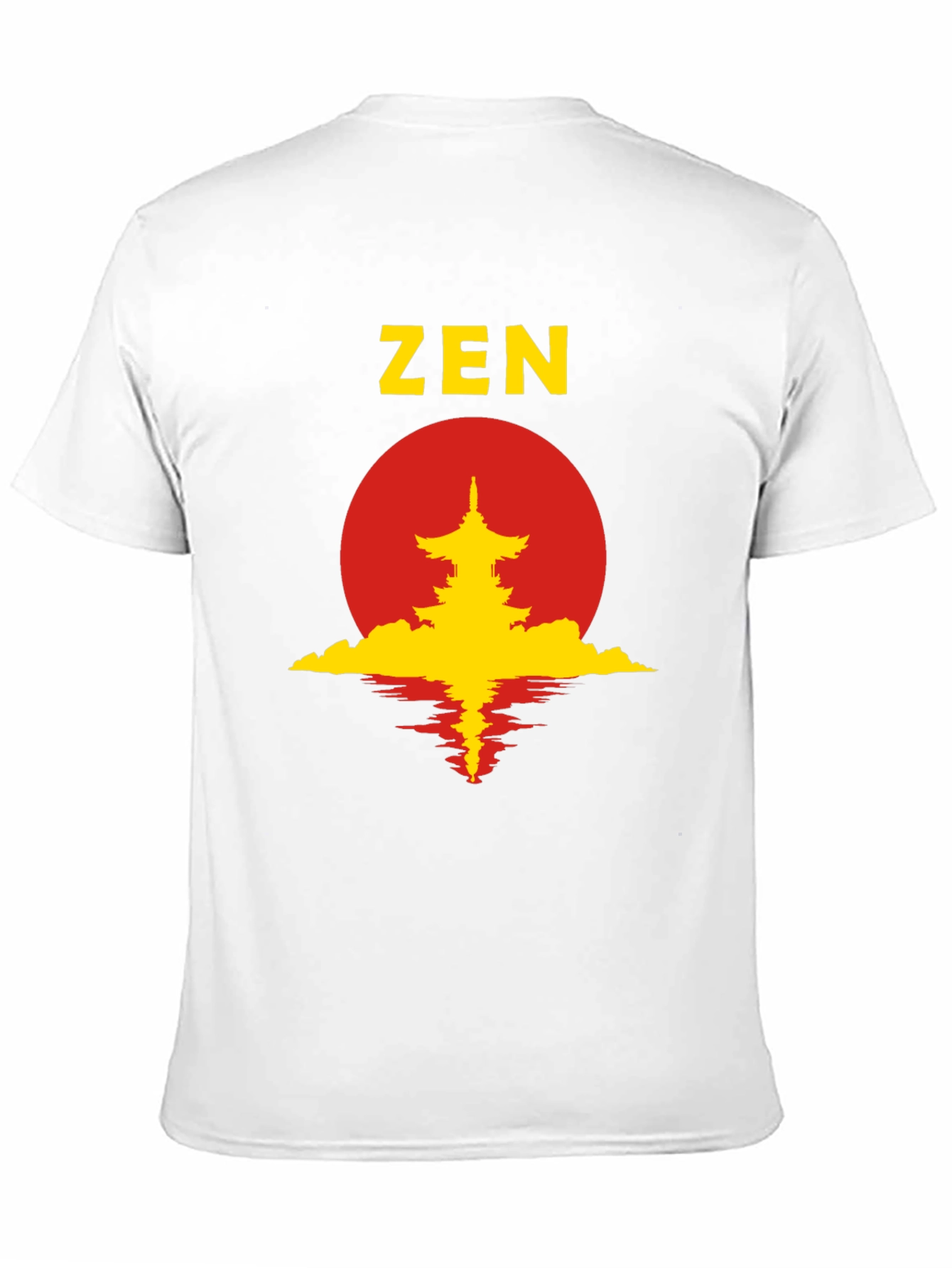 Zen Sunset Graphic T-Shirt