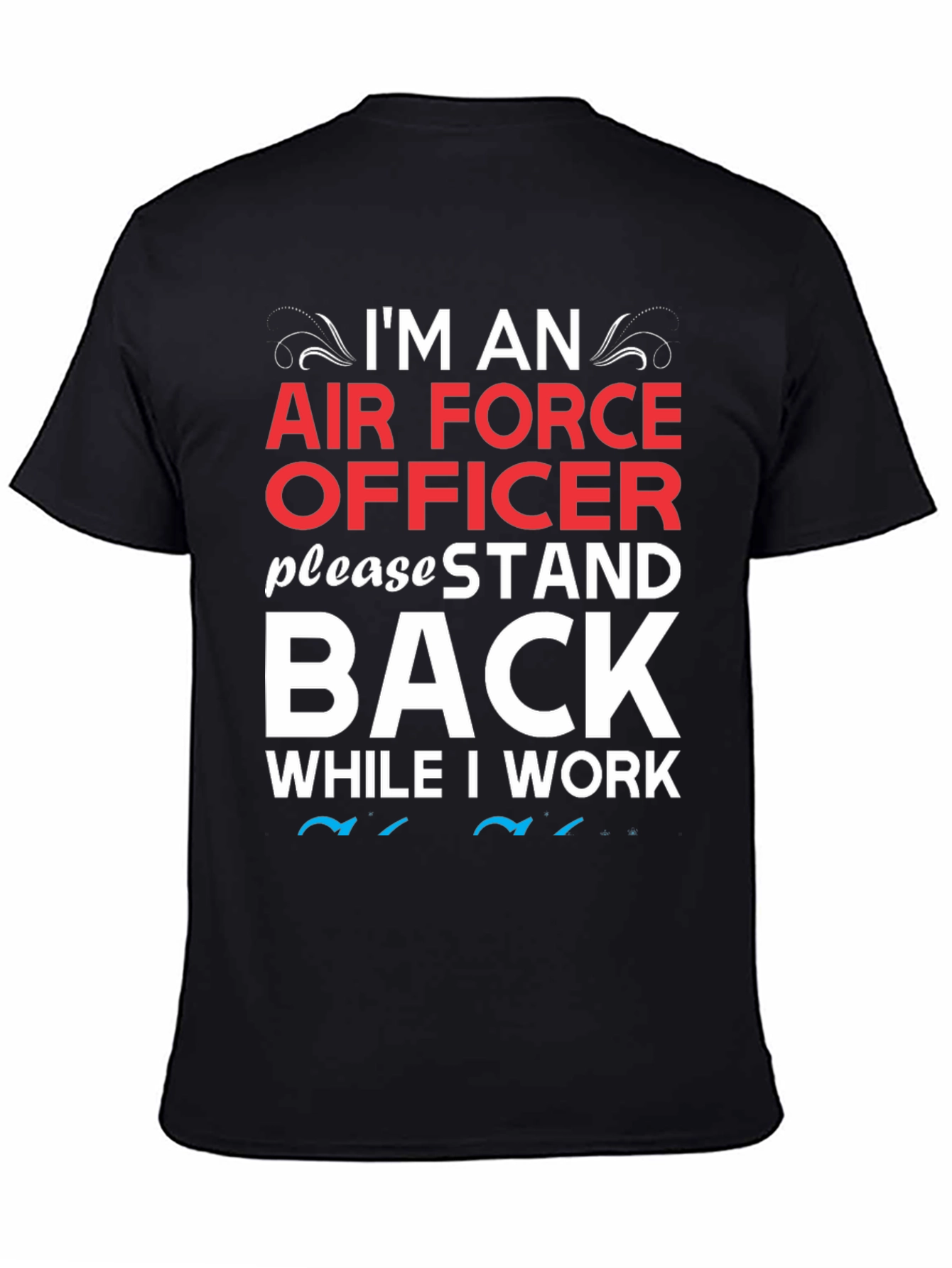 Air Force Officer Graphic T-Shirt