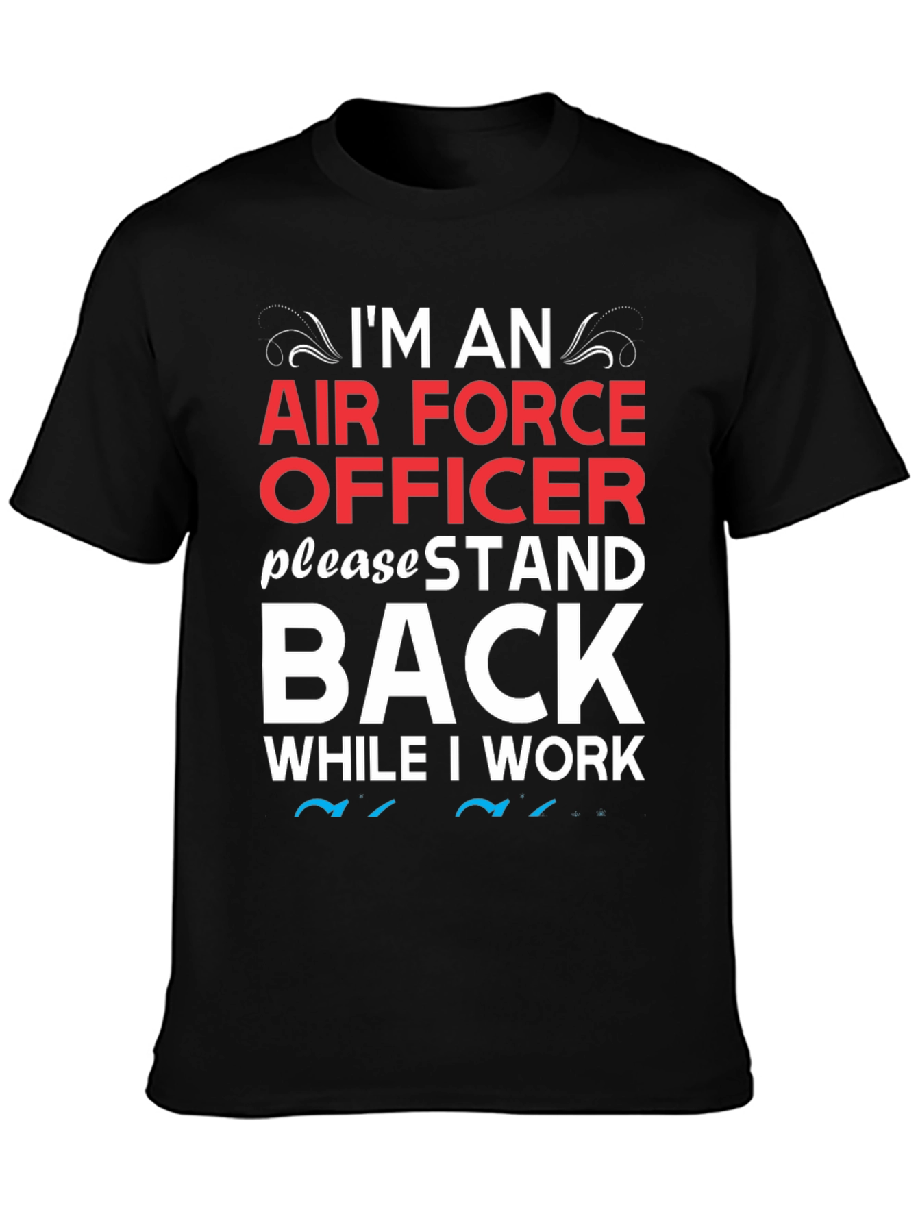 Air Force Officer Graphic T-Shirt