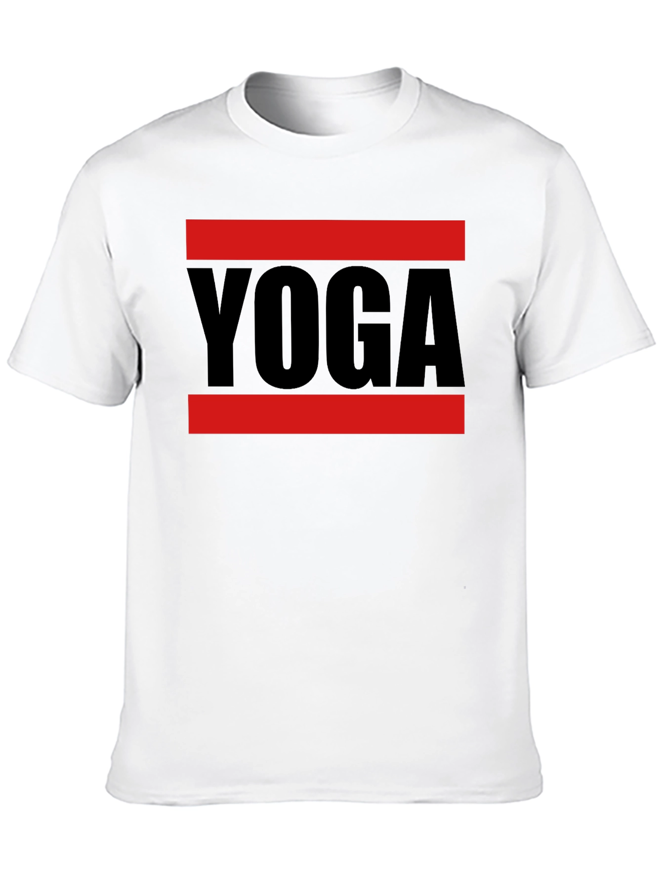 Yoga Graphic Tee - Mens Black T-Shirt