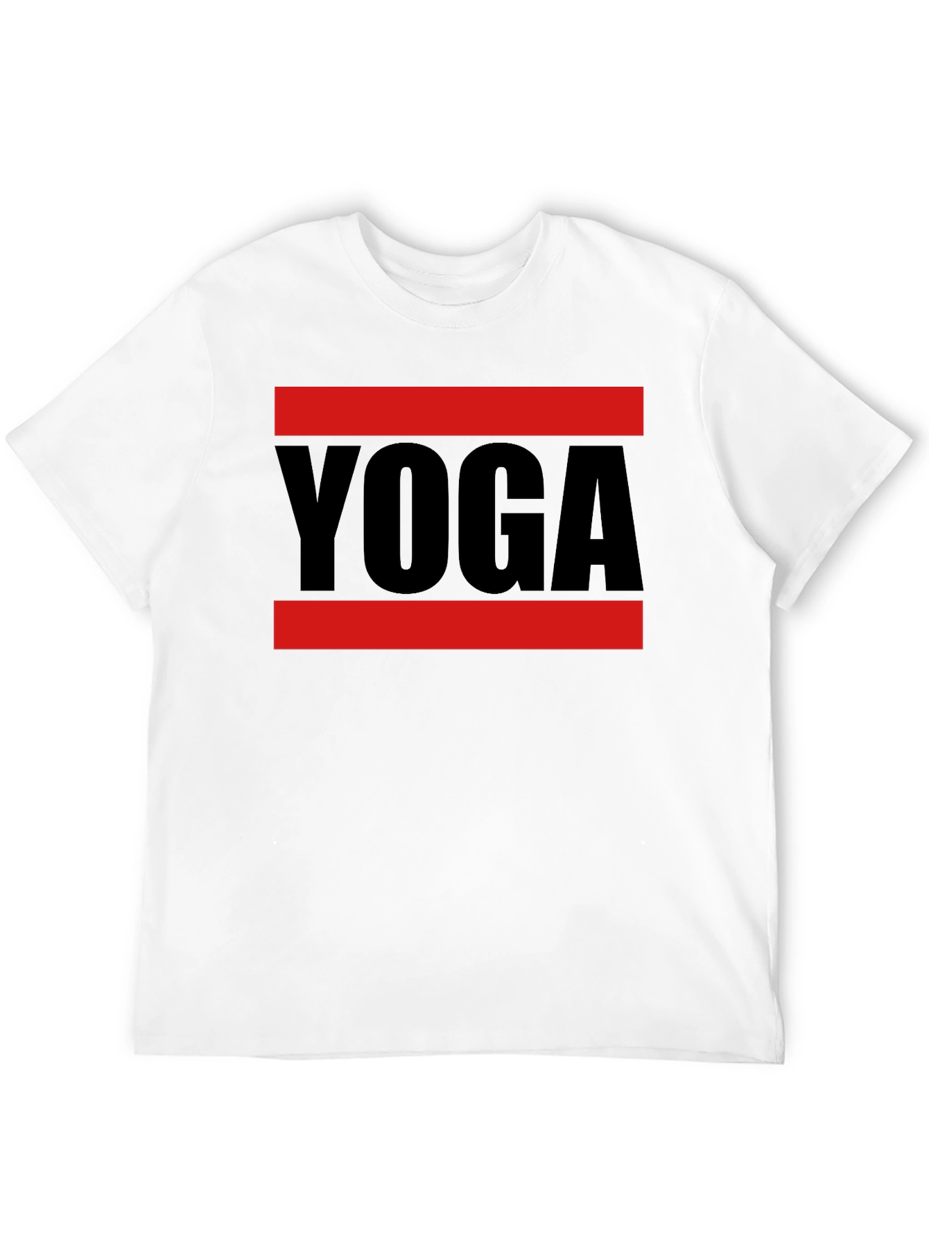 Yoga Graphic Tee - Mens Black T-Shirt