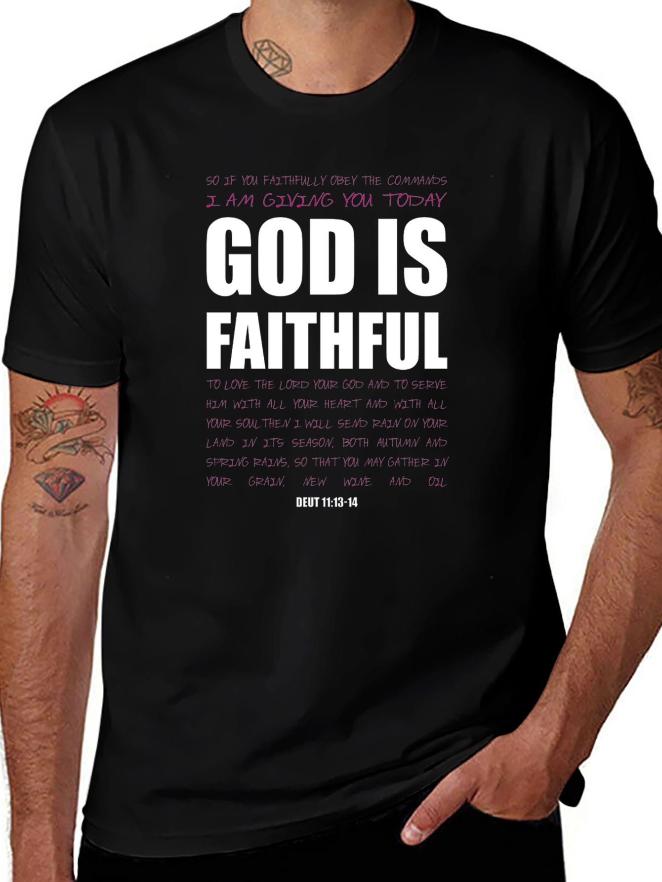 God Is Faithful Christian T-Shirt