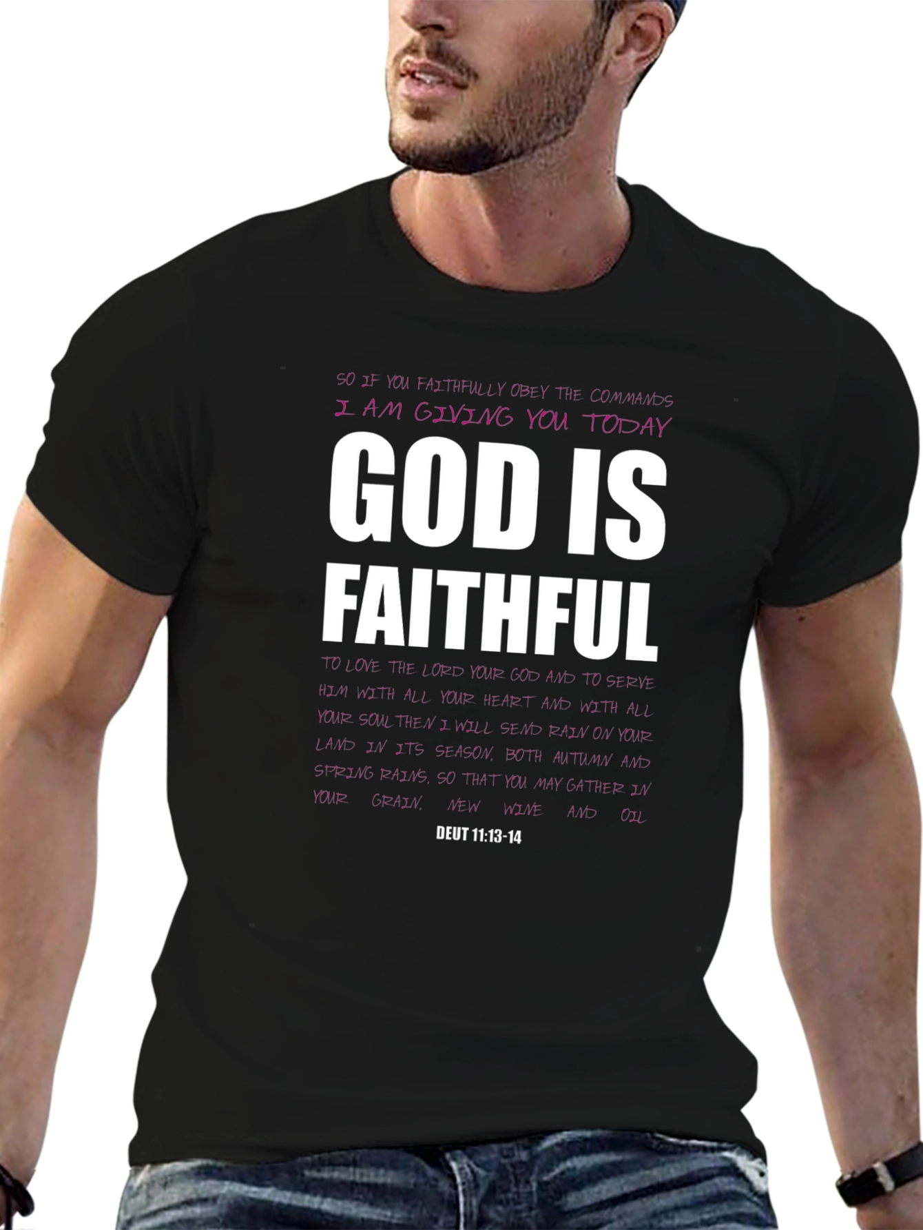 God Is Faithful Christian T-Shirt