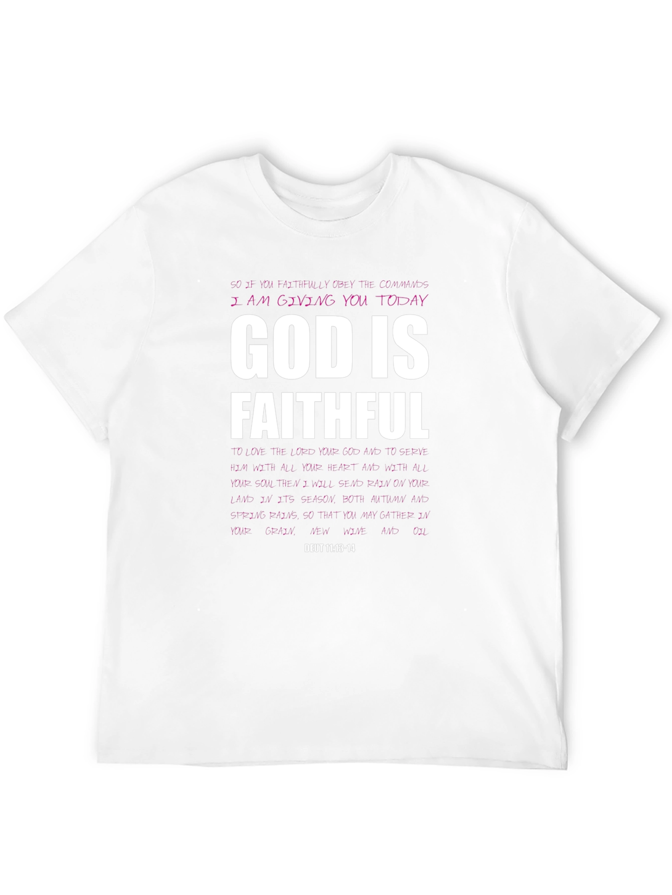 God Is Faithful Christian T-Shirt