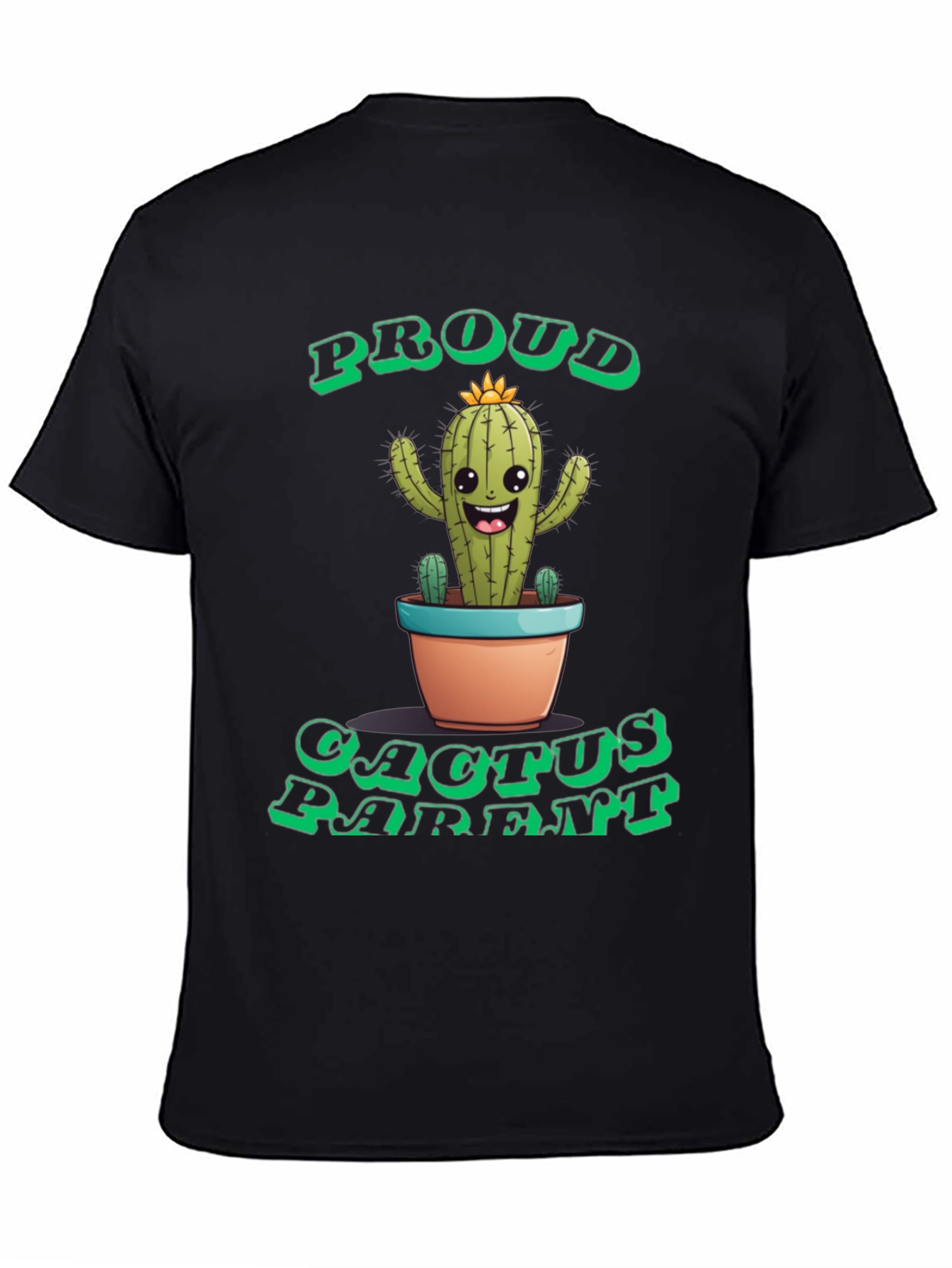 Proud Cactus Parent Graphic T-Shirt