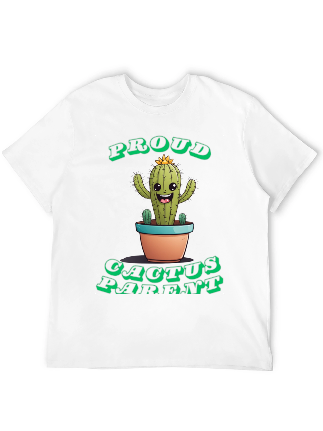 Proud Cactus Parent Graphic T-Shirt