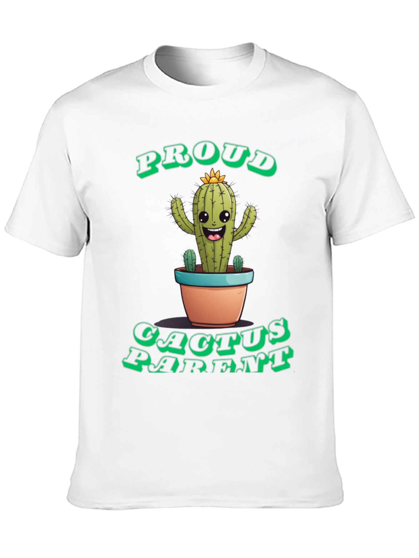 Proud Cactus Parent Graphic T-Shirt