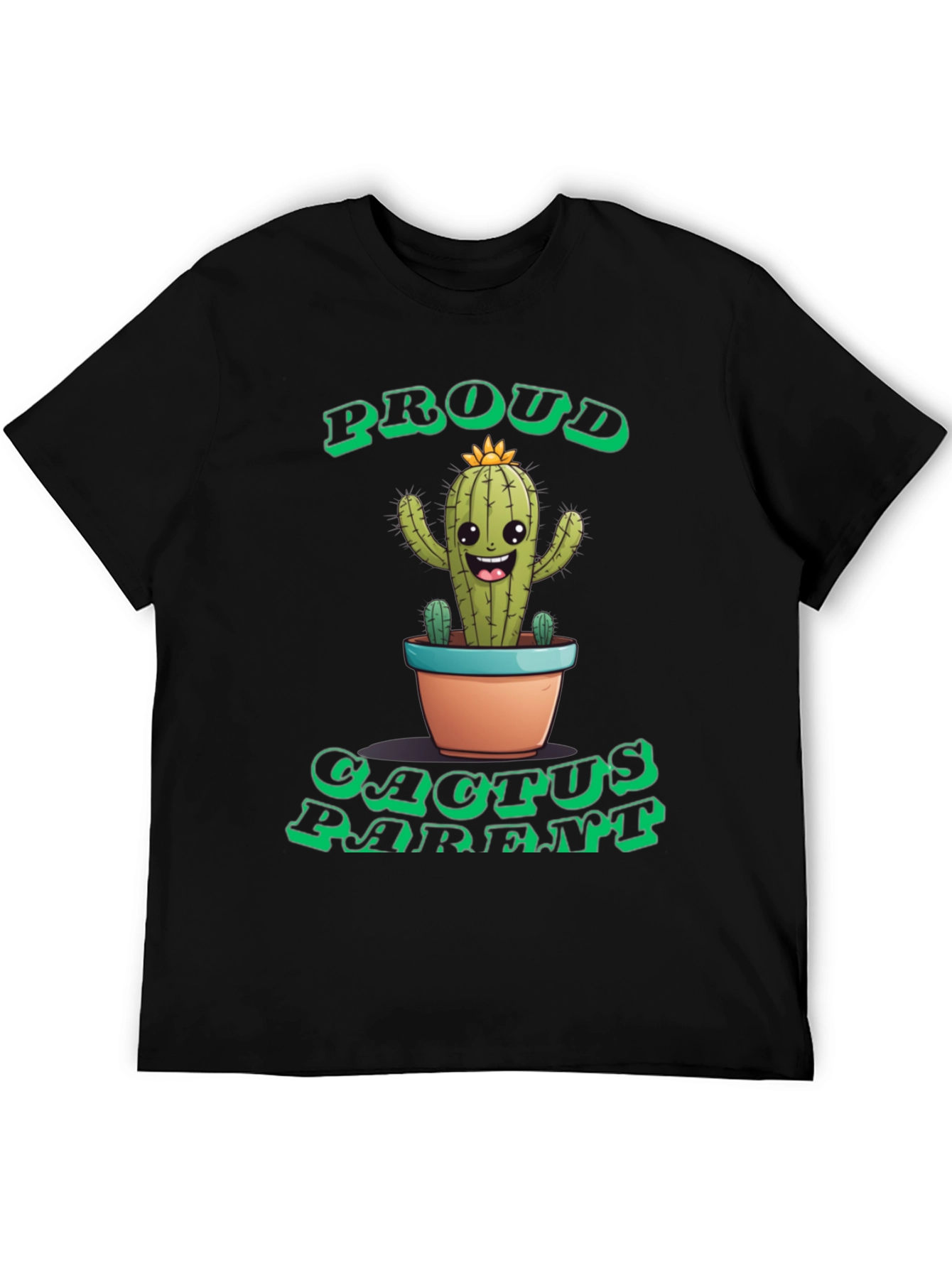 Proud Cactus Parent Graphic T-Shirt