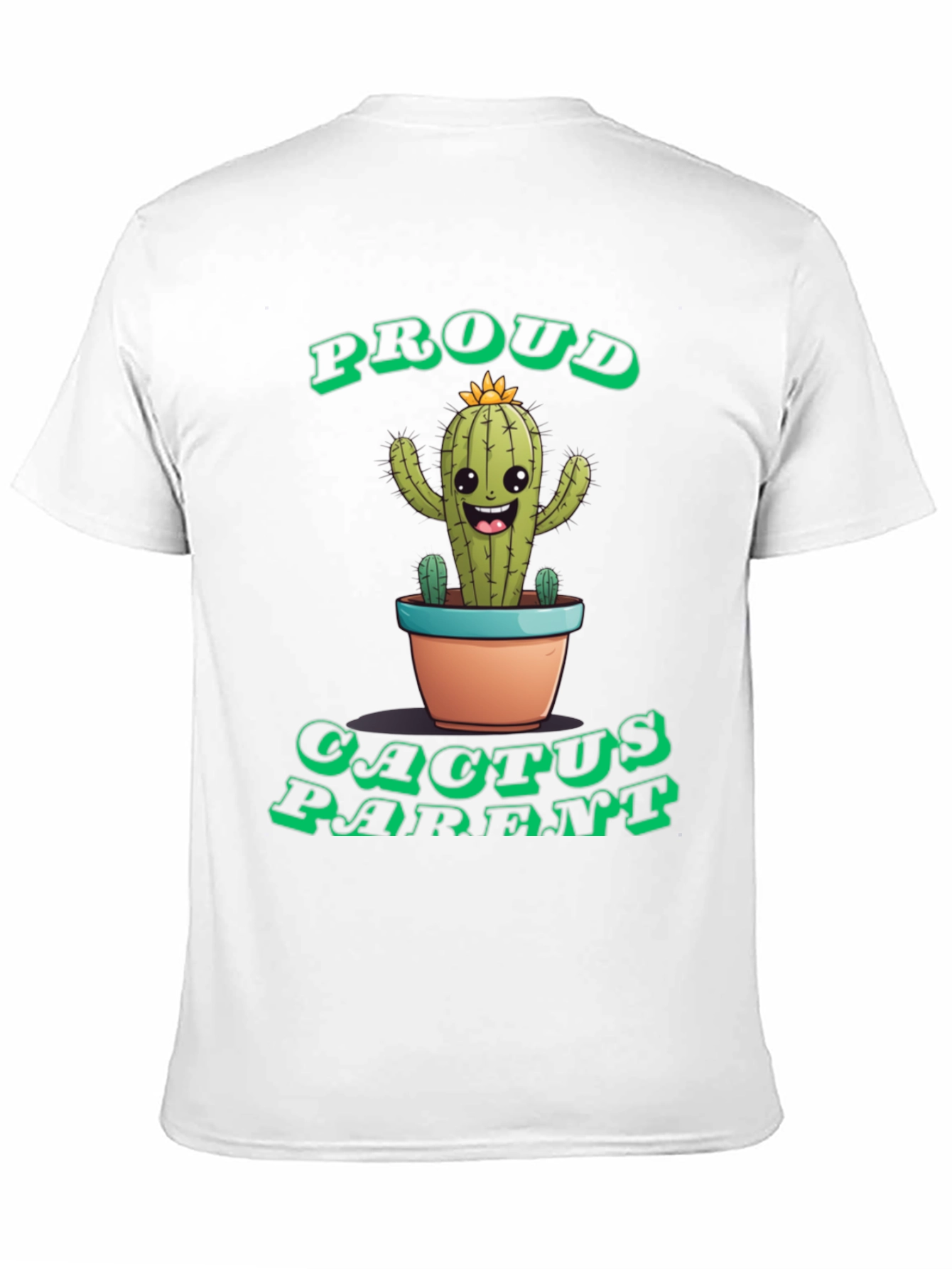 Proud Cactus Parent Graphic T-Shirt