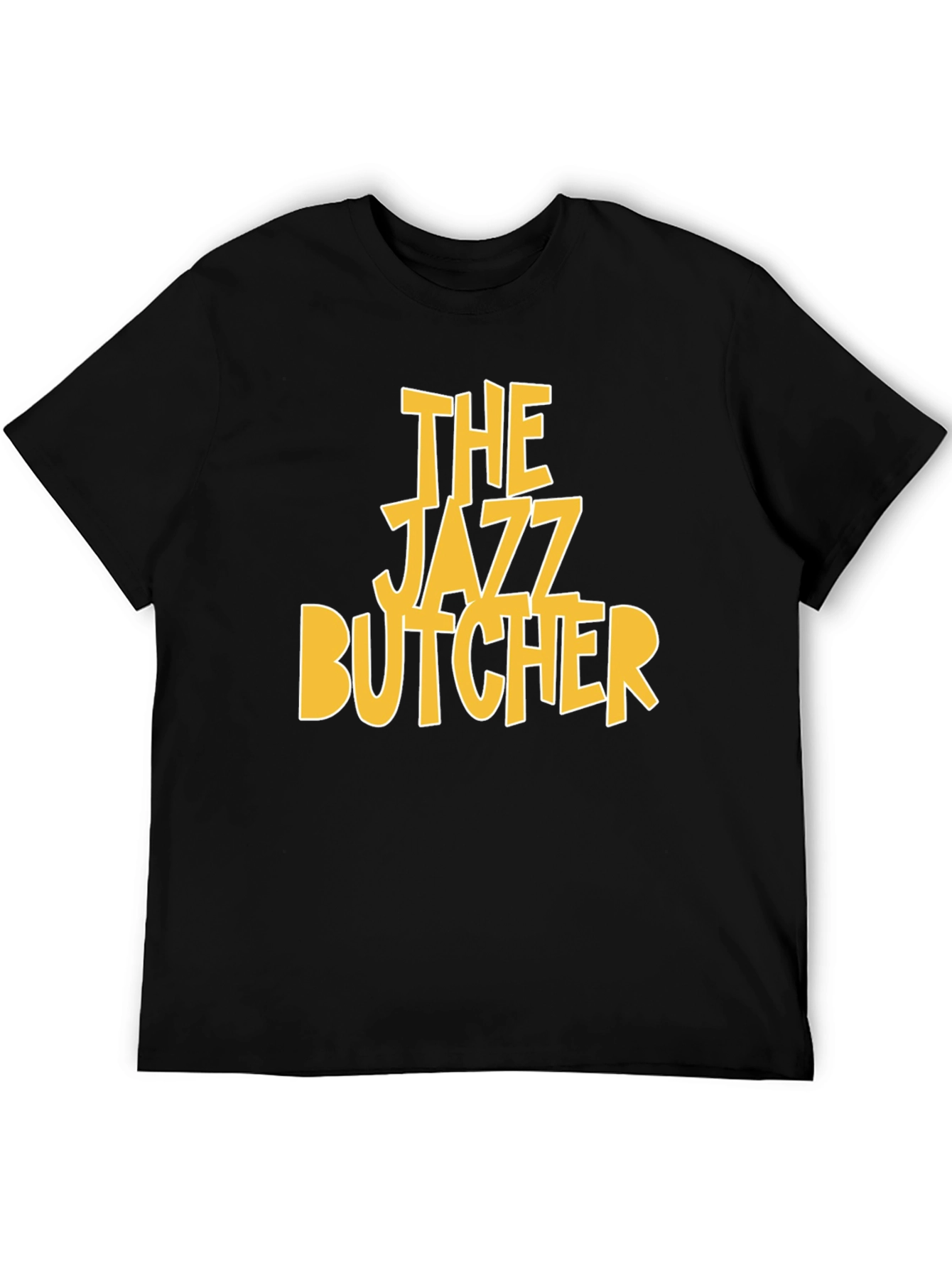 The Jazz Butcher Black T-Shirt - Graphic Print