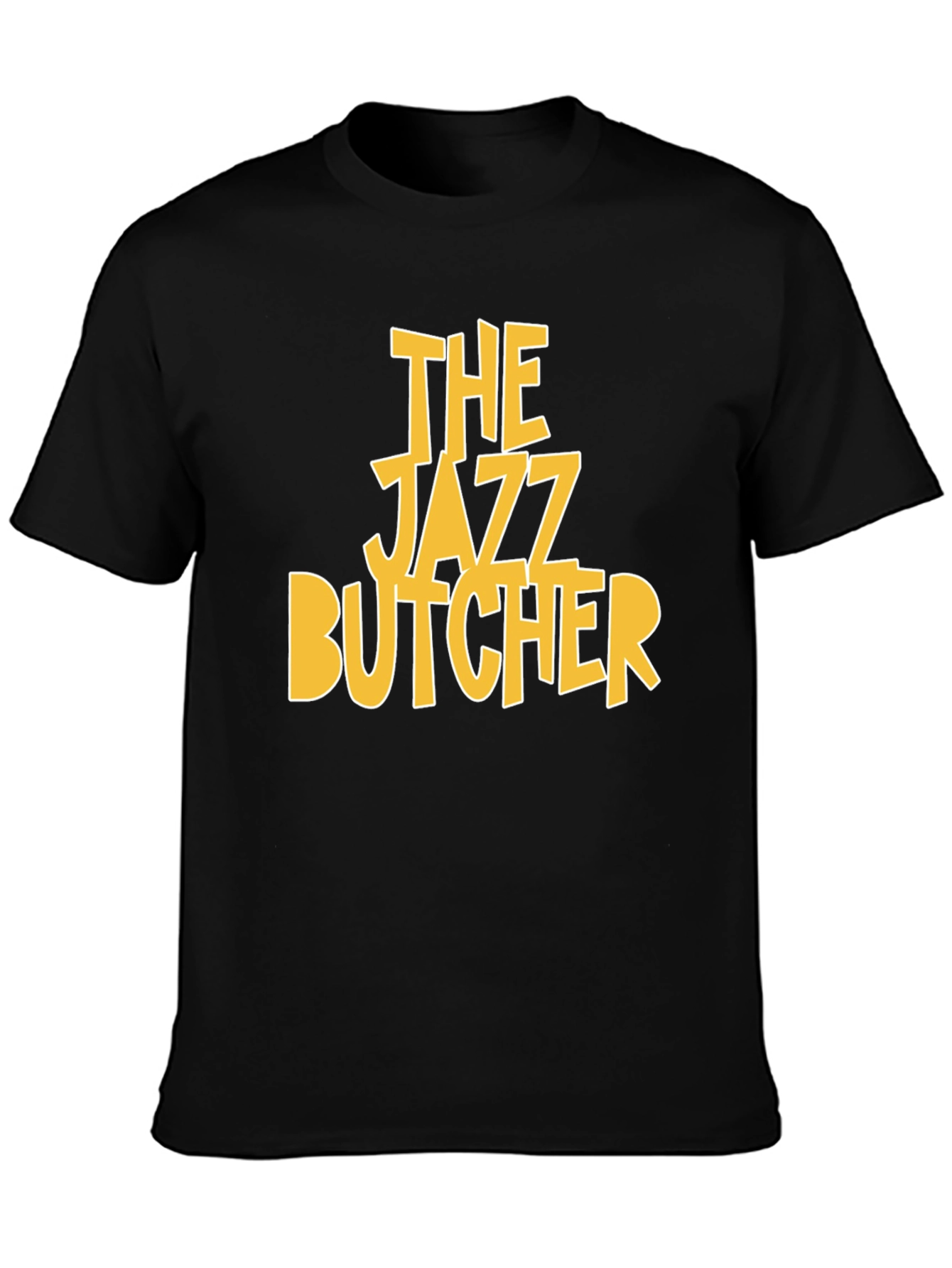 The Jazz Butcher Black T-Shirt - Graphic Print