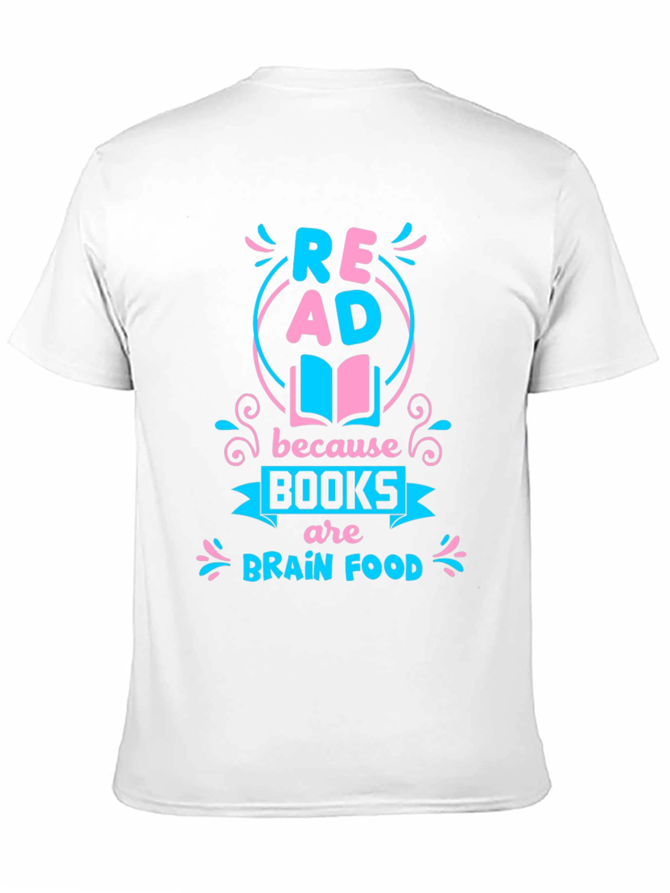 Read Books T-Shirt: Brain Food Graphic Tee