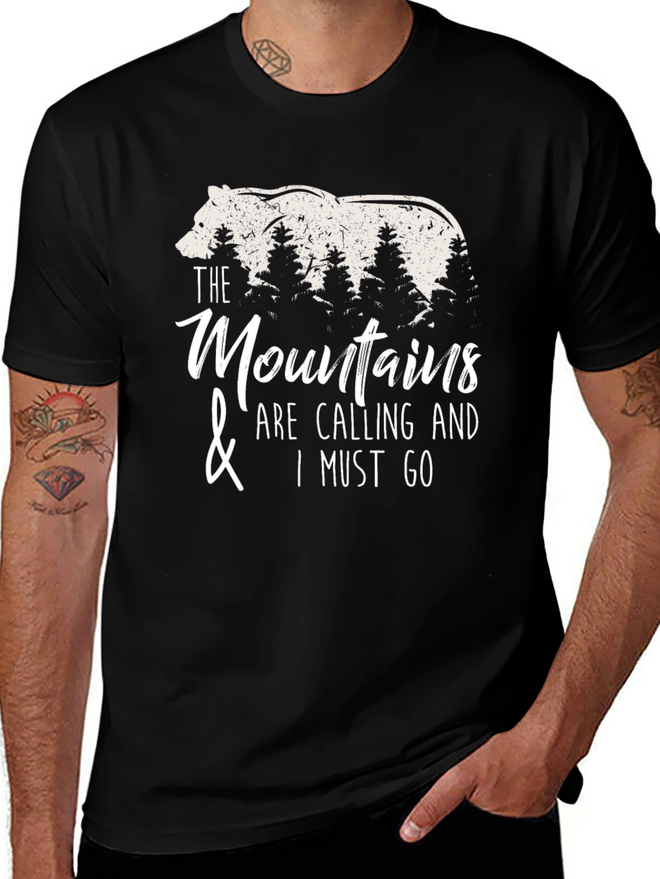The Mountains are Calling T-Shirt