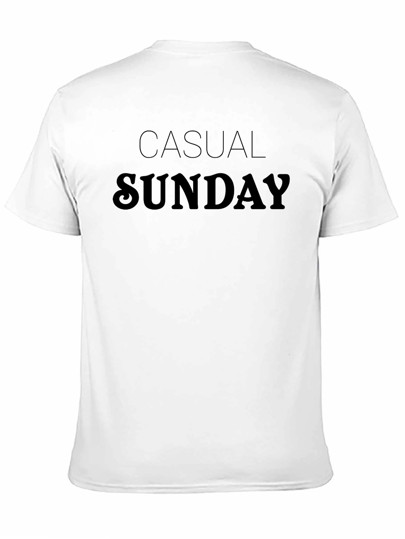 Casual Sunday Graphic T-Shirt - Relaxed Comfort