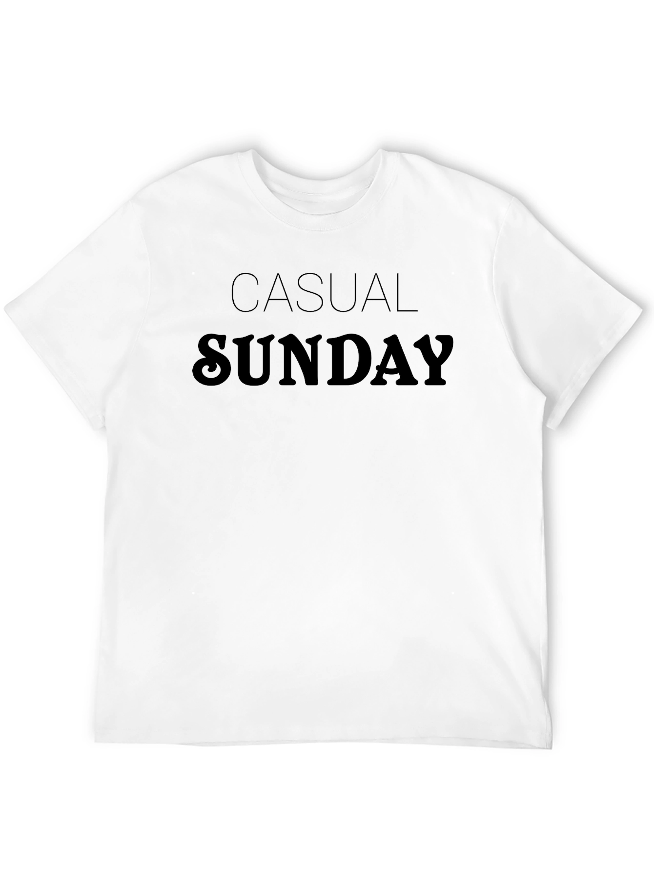 Casual Sunday Graphic T-Shirt - Relaxed Comfort