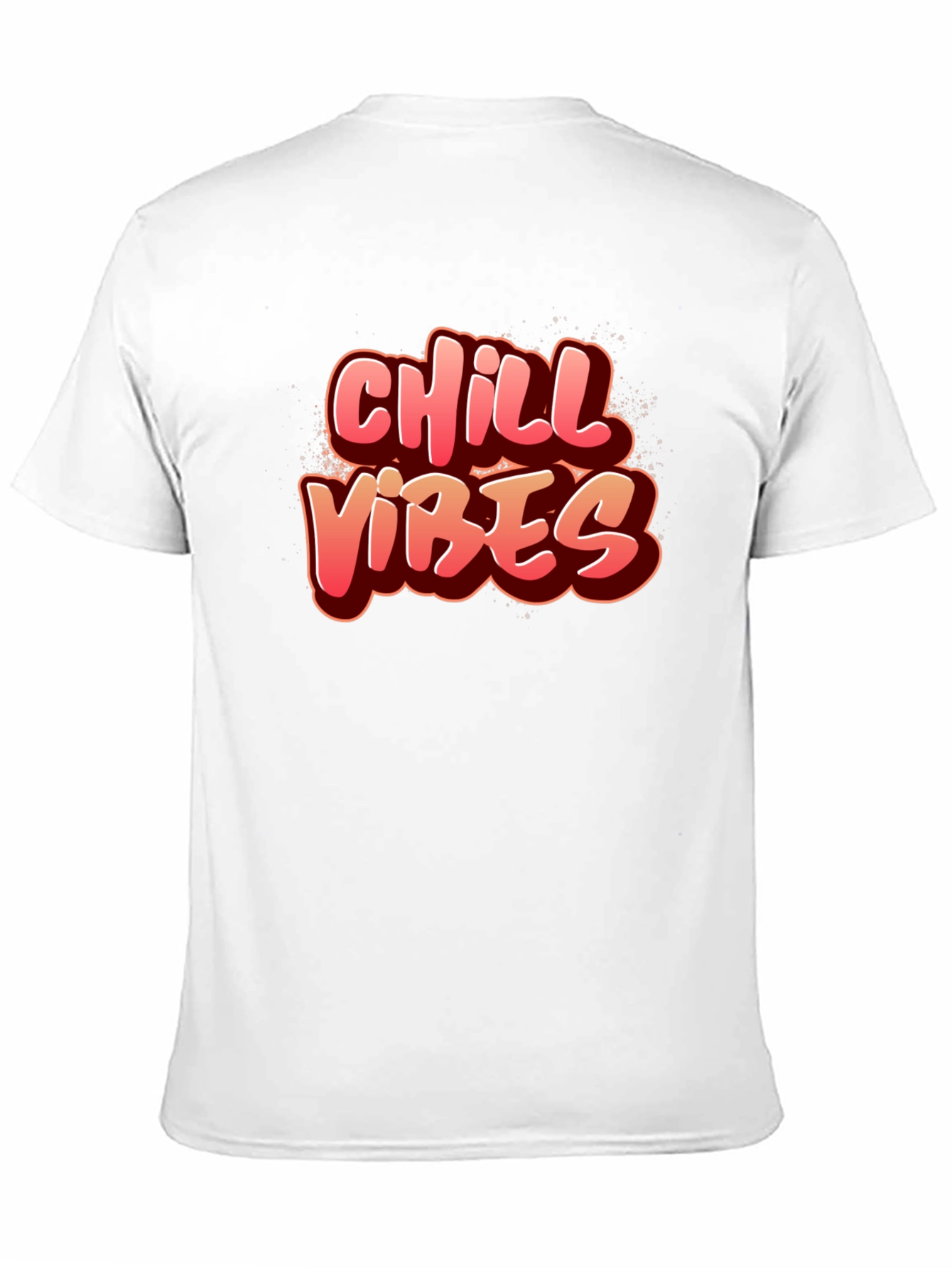 Chill Vibes Graphic Tee - Black