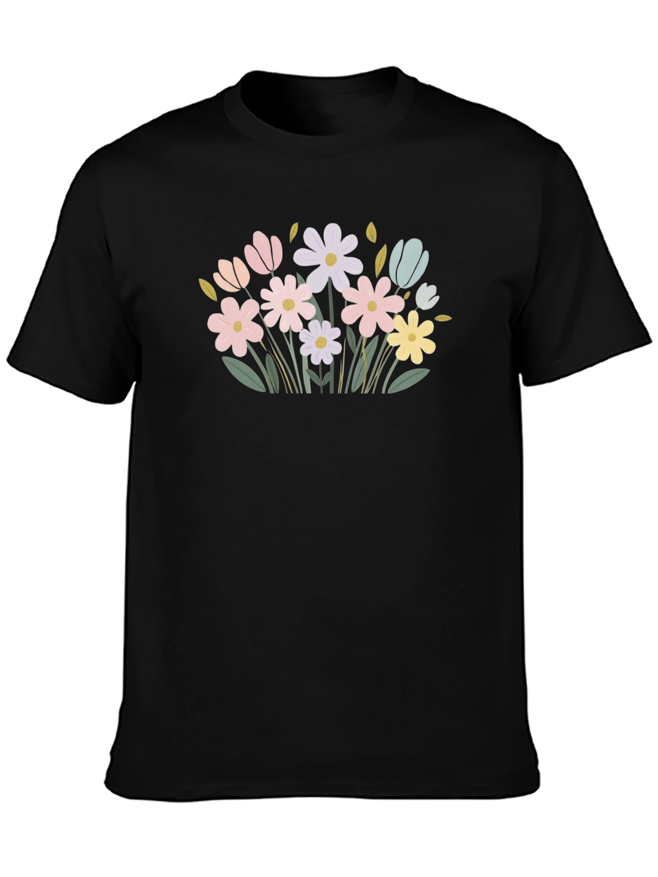 Floral Graphic T-Shirt - Casual Comfort