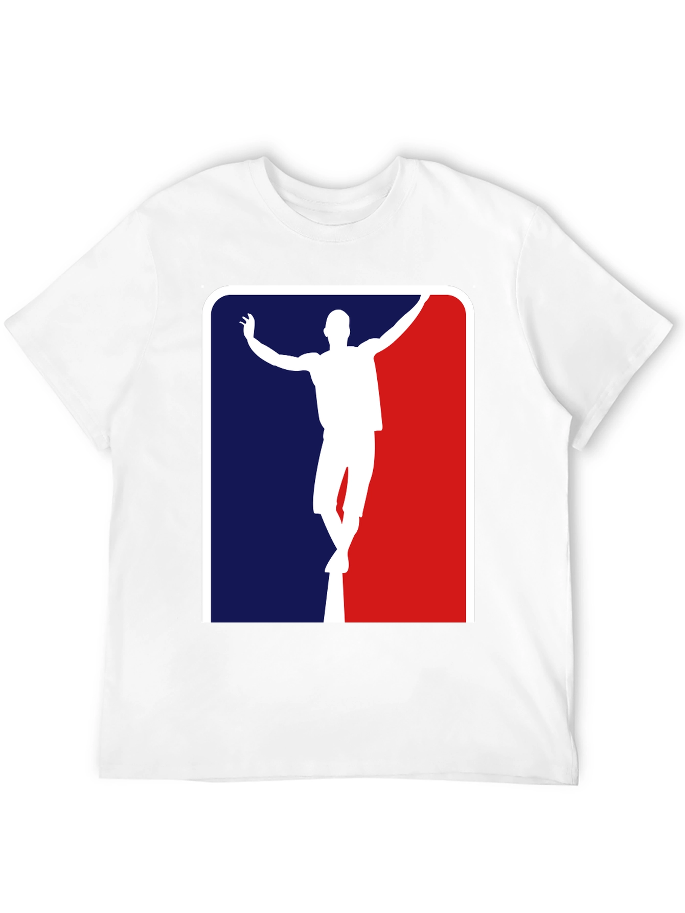 Statue T-Shirt MLB Logo Funny Tee