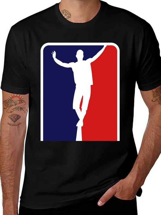 Statue T-Shirt MLB Logo Funny Tee