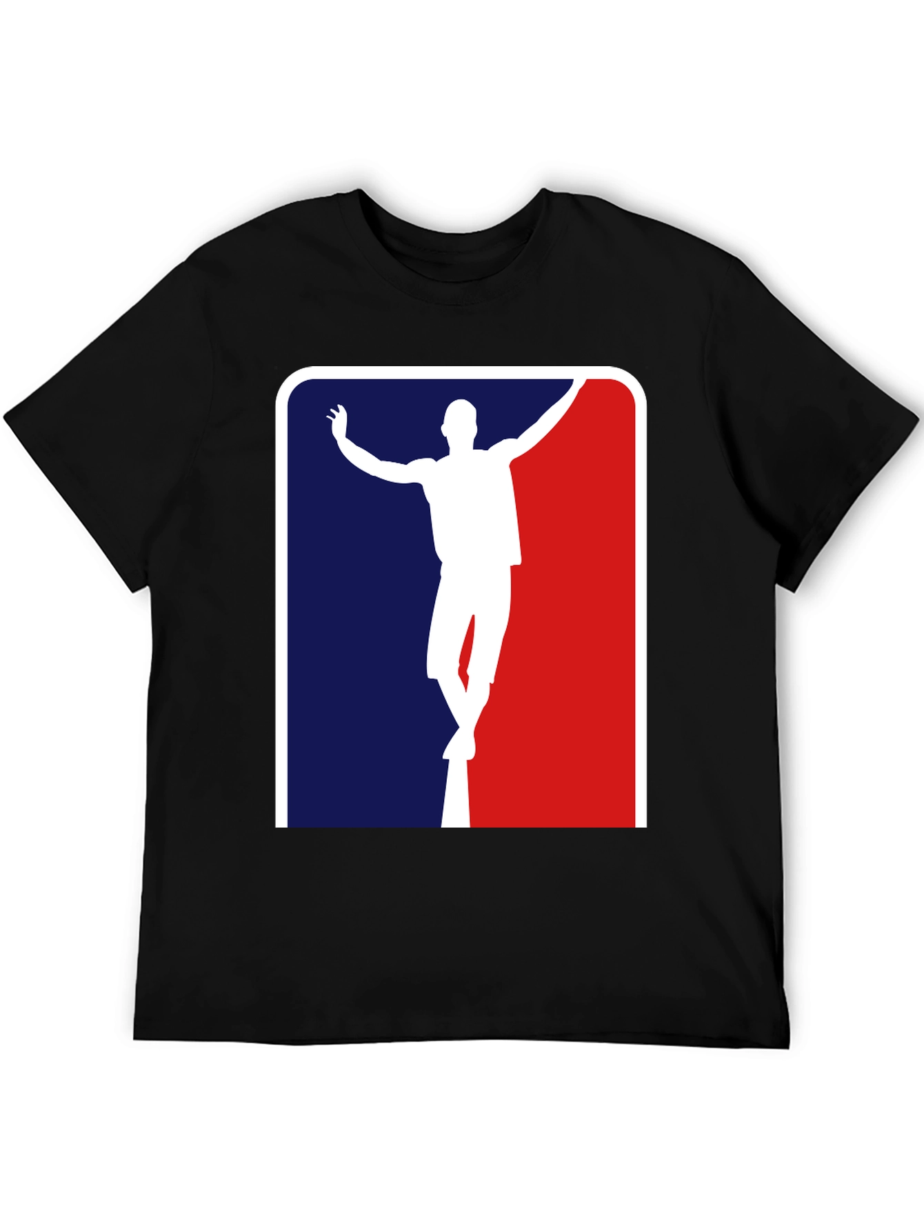 Statue T-Shirt MLB Logo Funny Tee