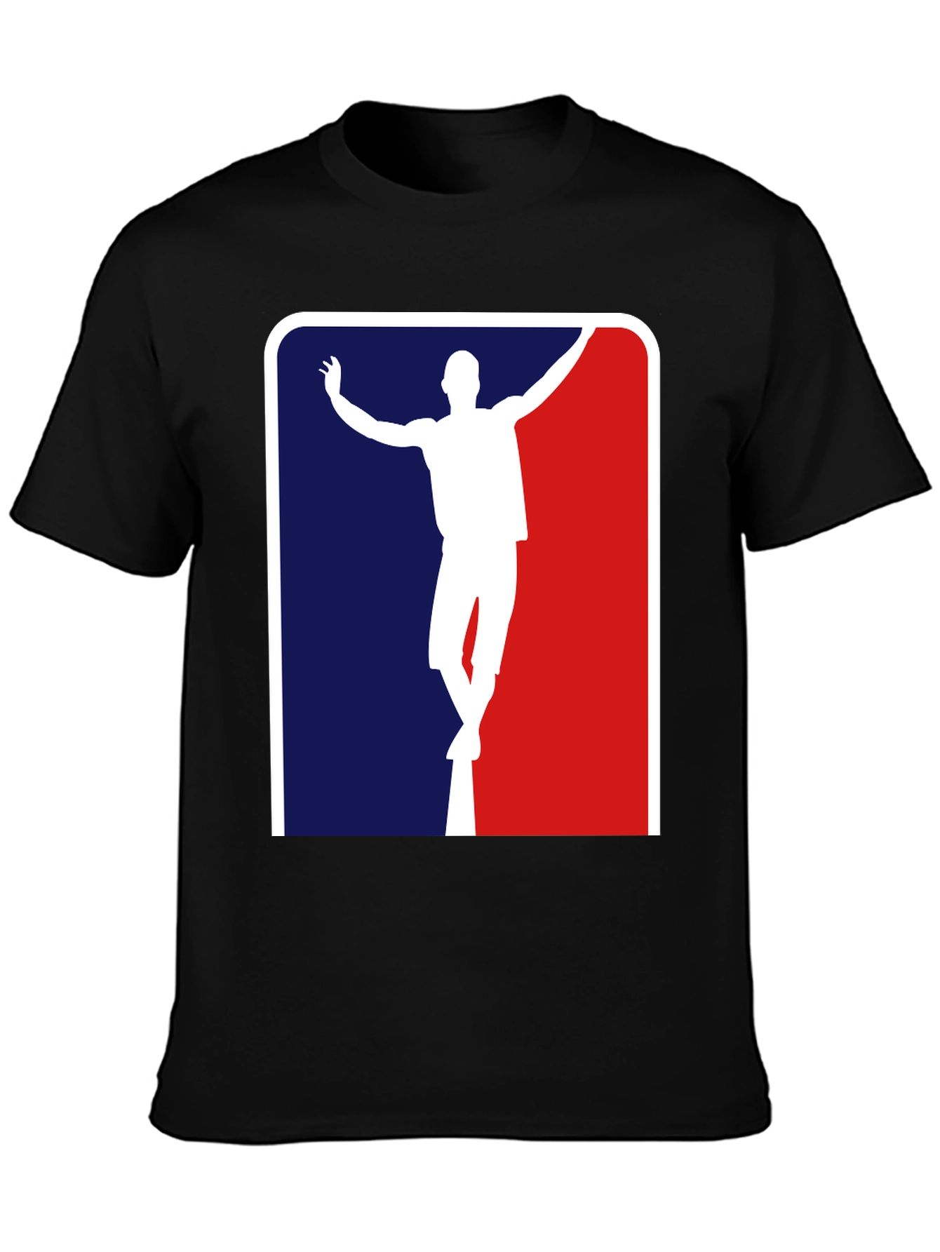 Statue T-Shirt MLB Logo Funny Tee
