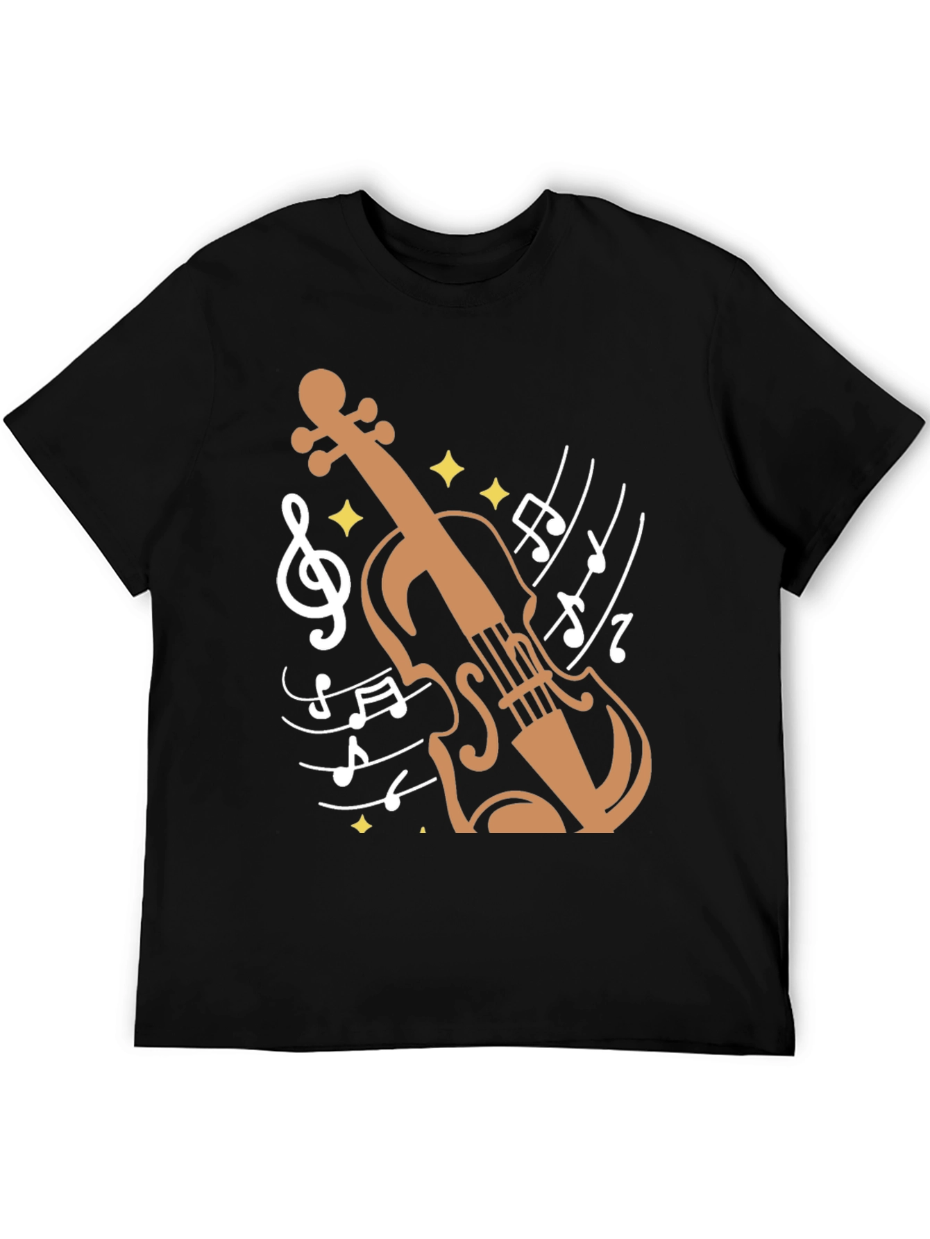 Violin Music Graphic Tee